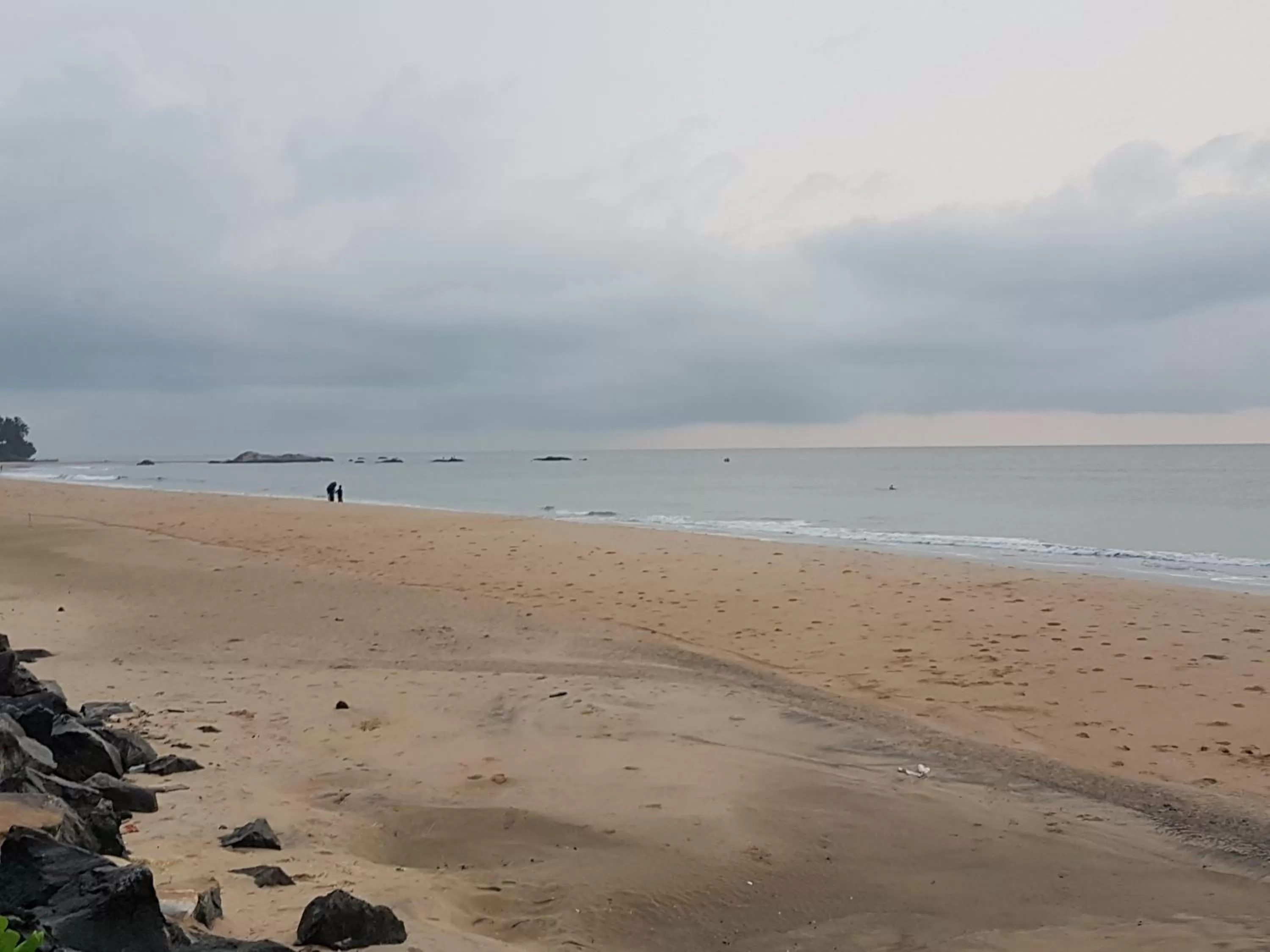 Beach in White Shell