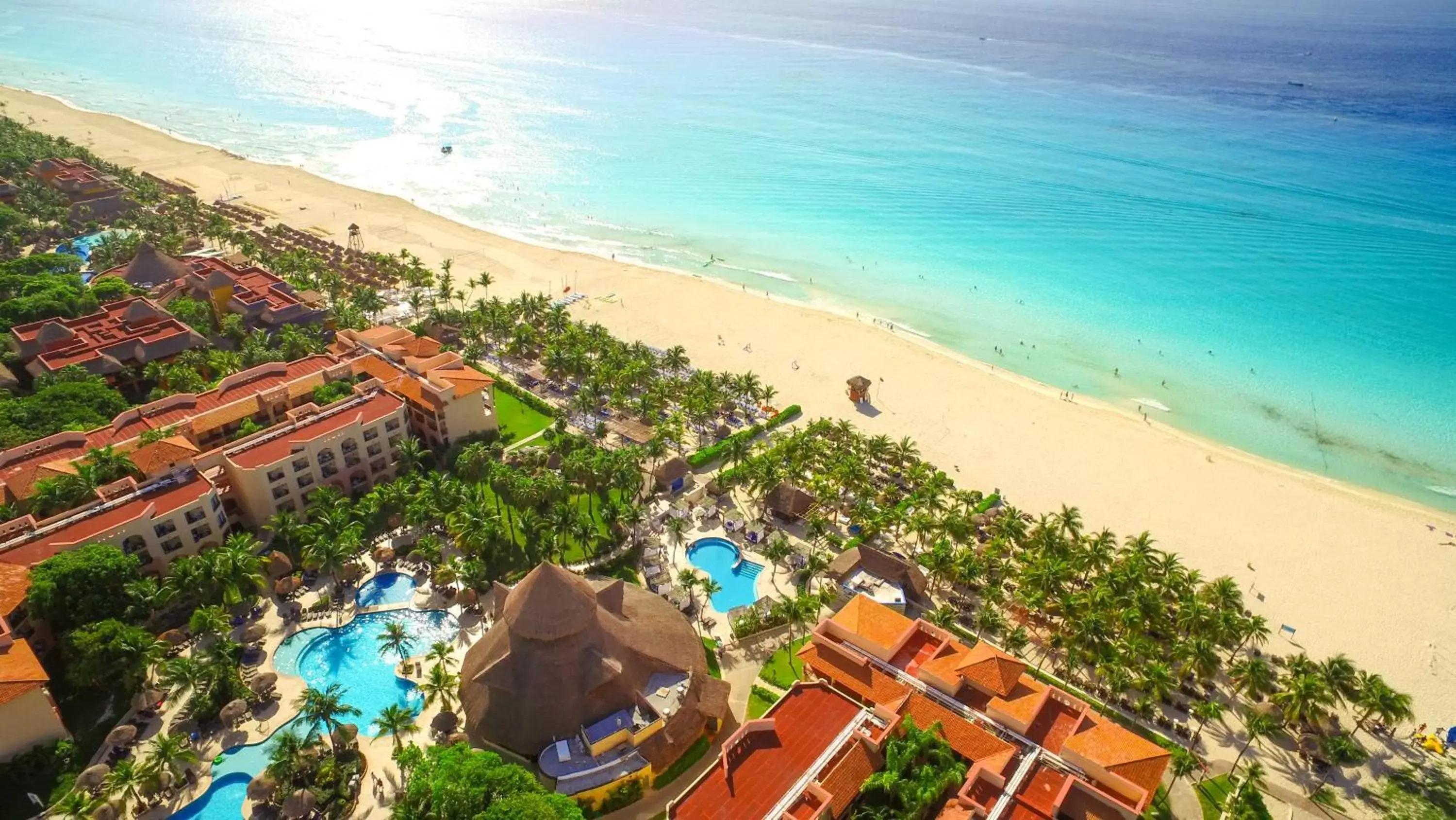 Bird's eye view, Bird's-eye View in Select Club at Sandos Playacar All Inclusive - Adults Only Area