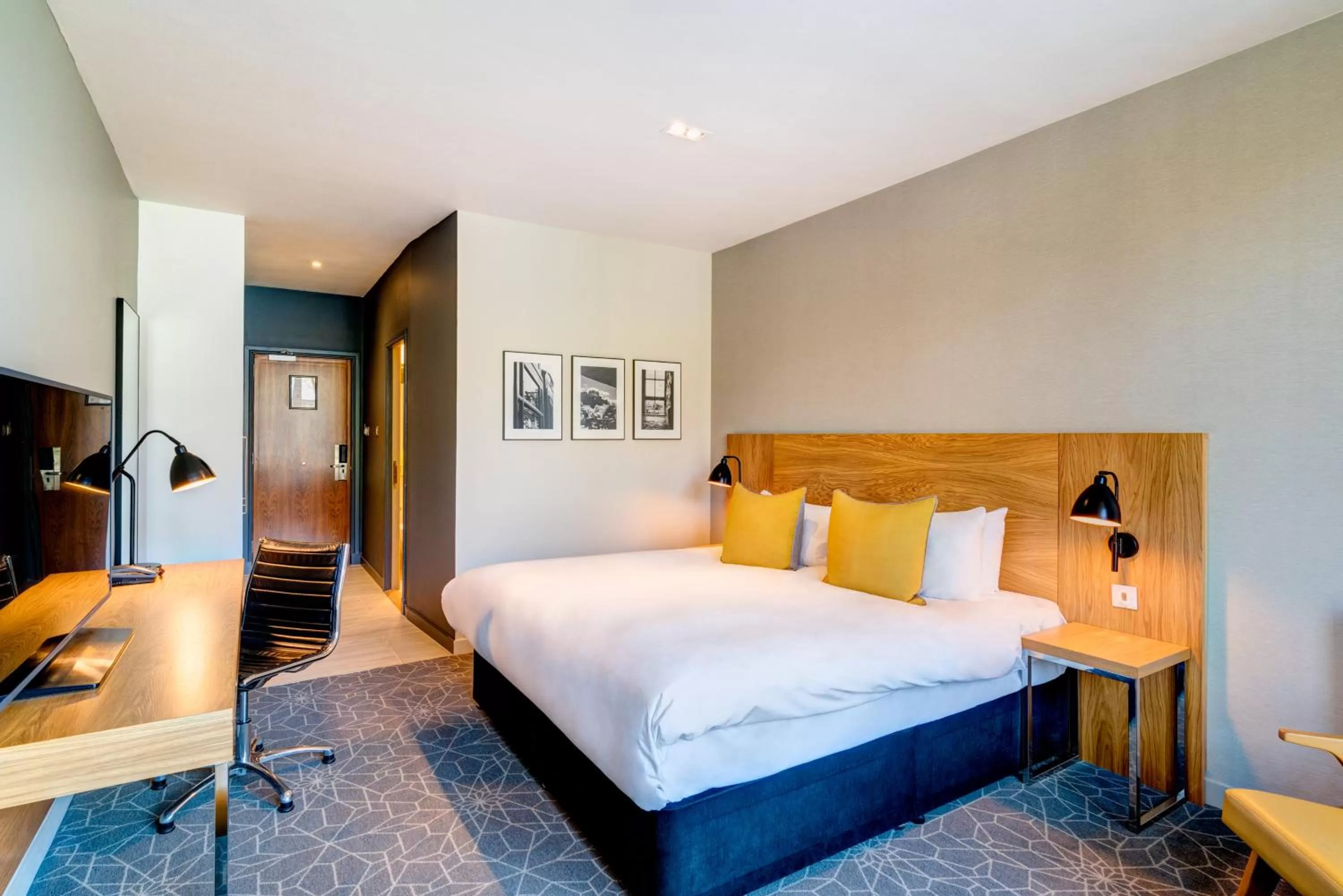 Bed in Apex Grassmarket Hotel