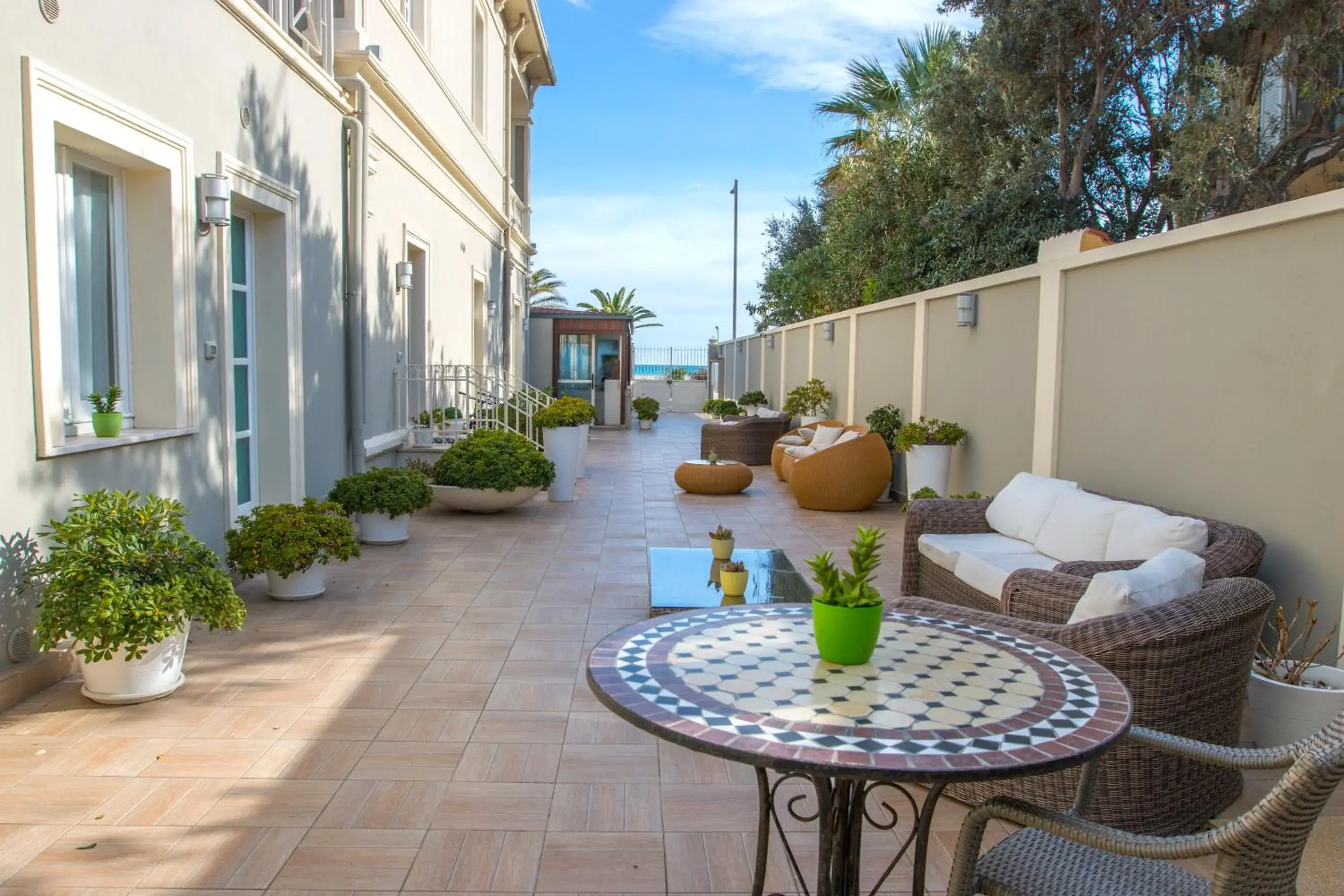 Garden in Hotel La Villa Del Mare