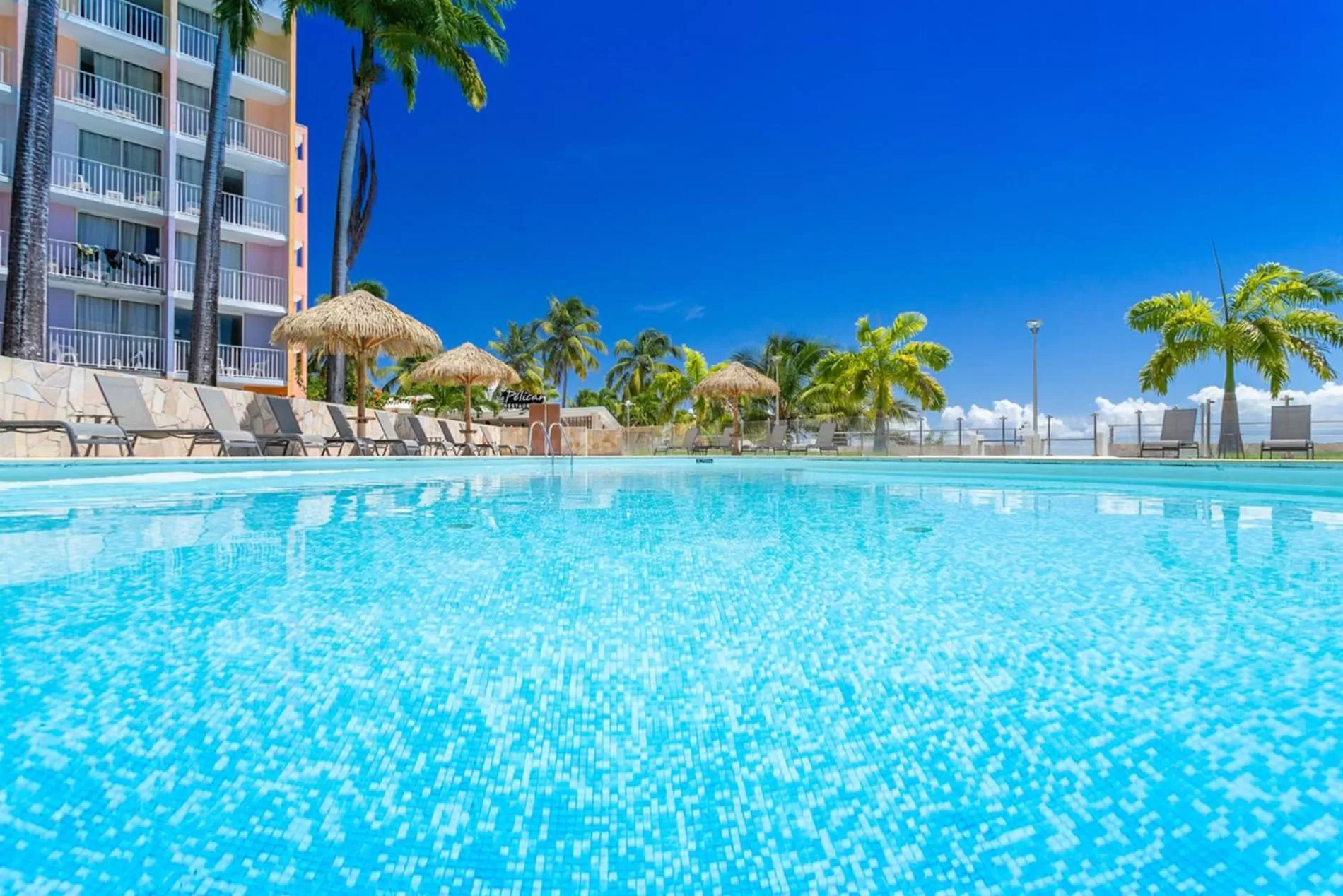 Swimming pool in Zenitude Hôtel Résidences Le Salako