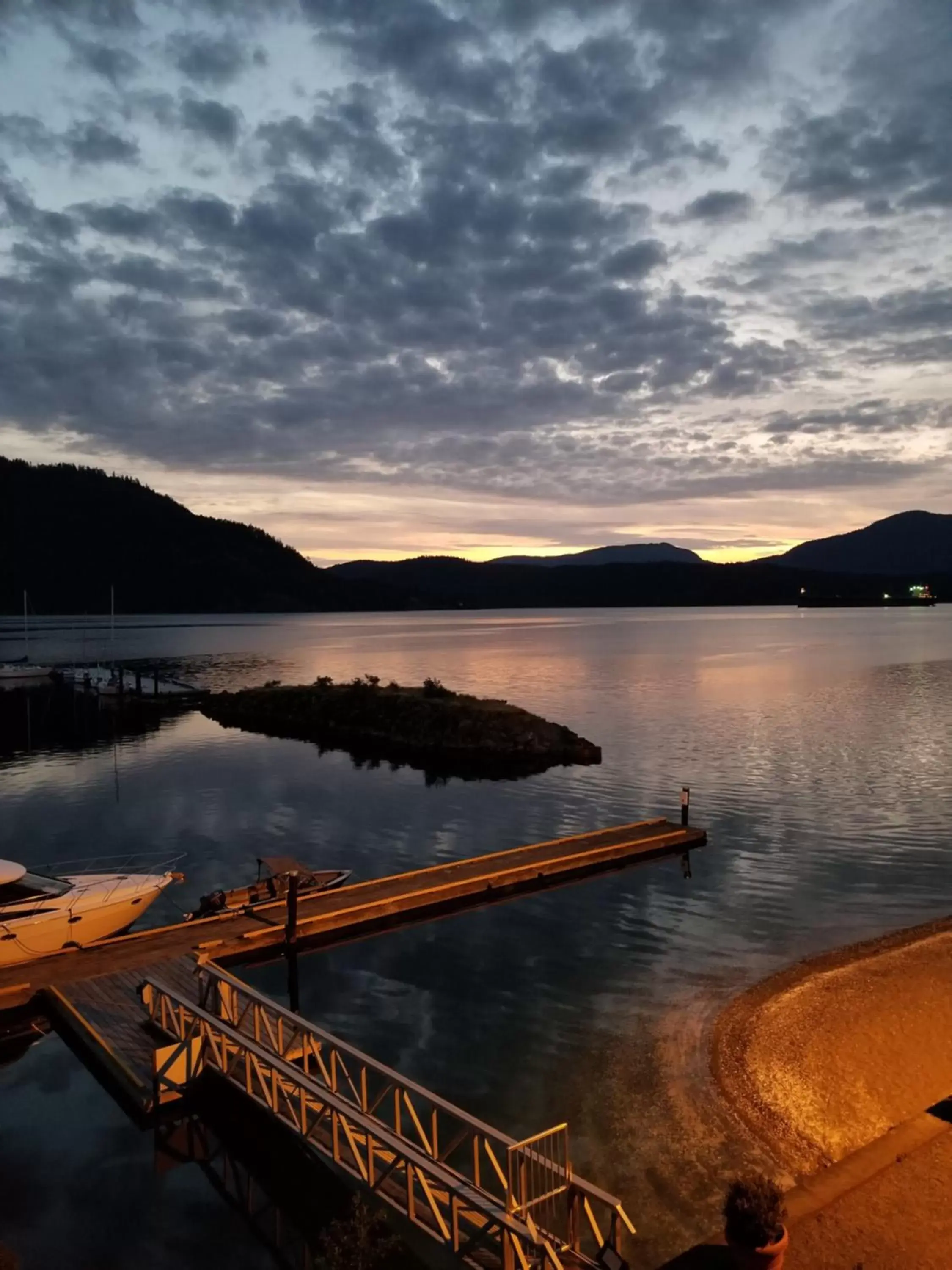 View (from property/room) in Oceanfront Suites at Cowichan Bay