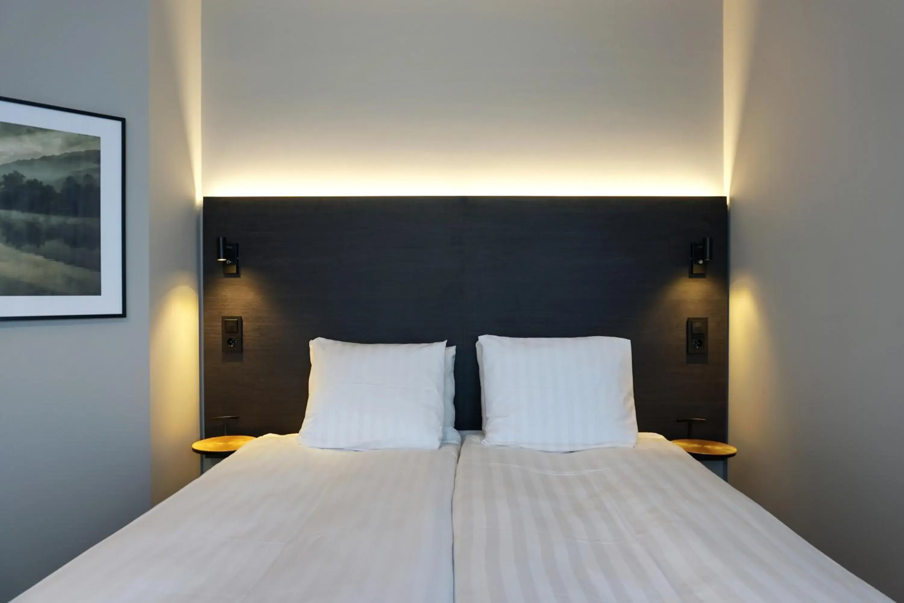 Bed in First Hotel Jönköping