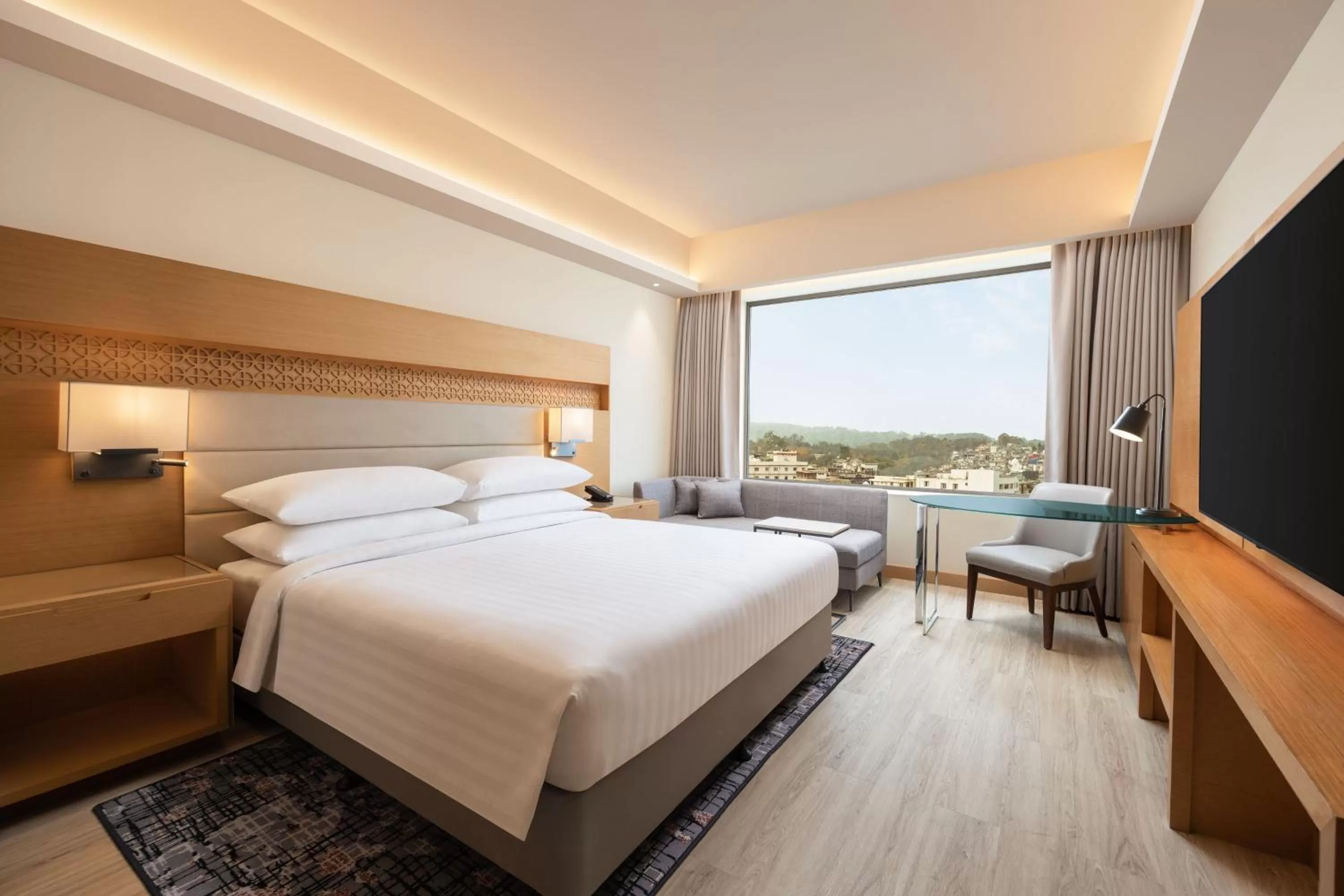 Bedroom, Bed in Courtyard by Marriott Shillong