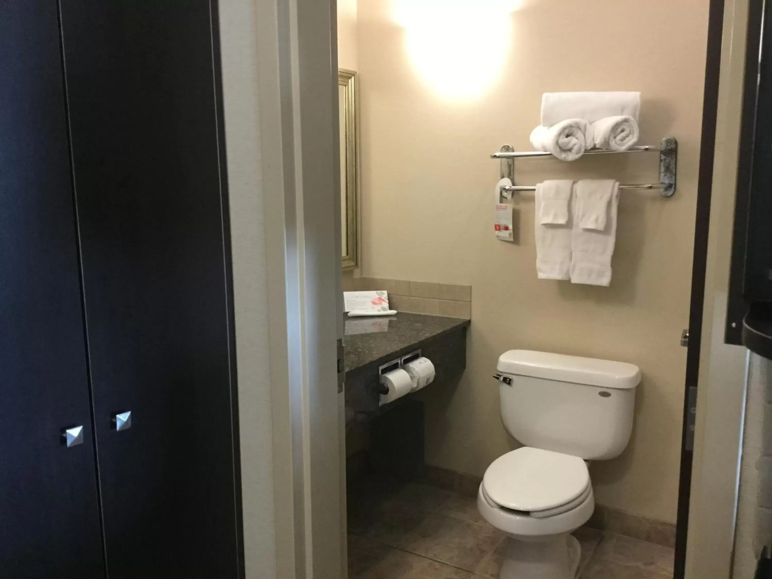 Bathroom in Ramada by Wyndham Pincher Creek