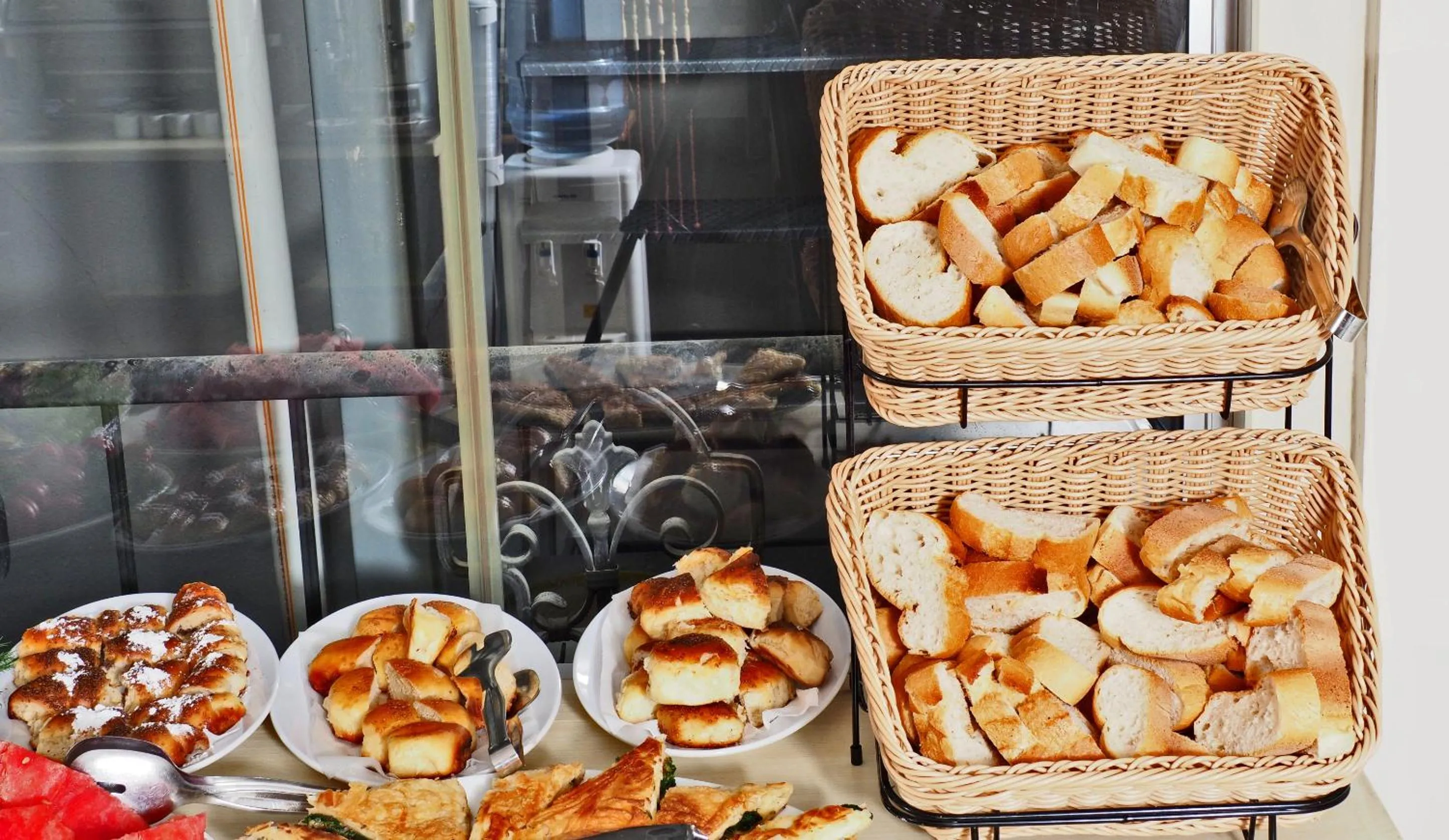 Buffet breakfast in Marmara Deluxe Hotel