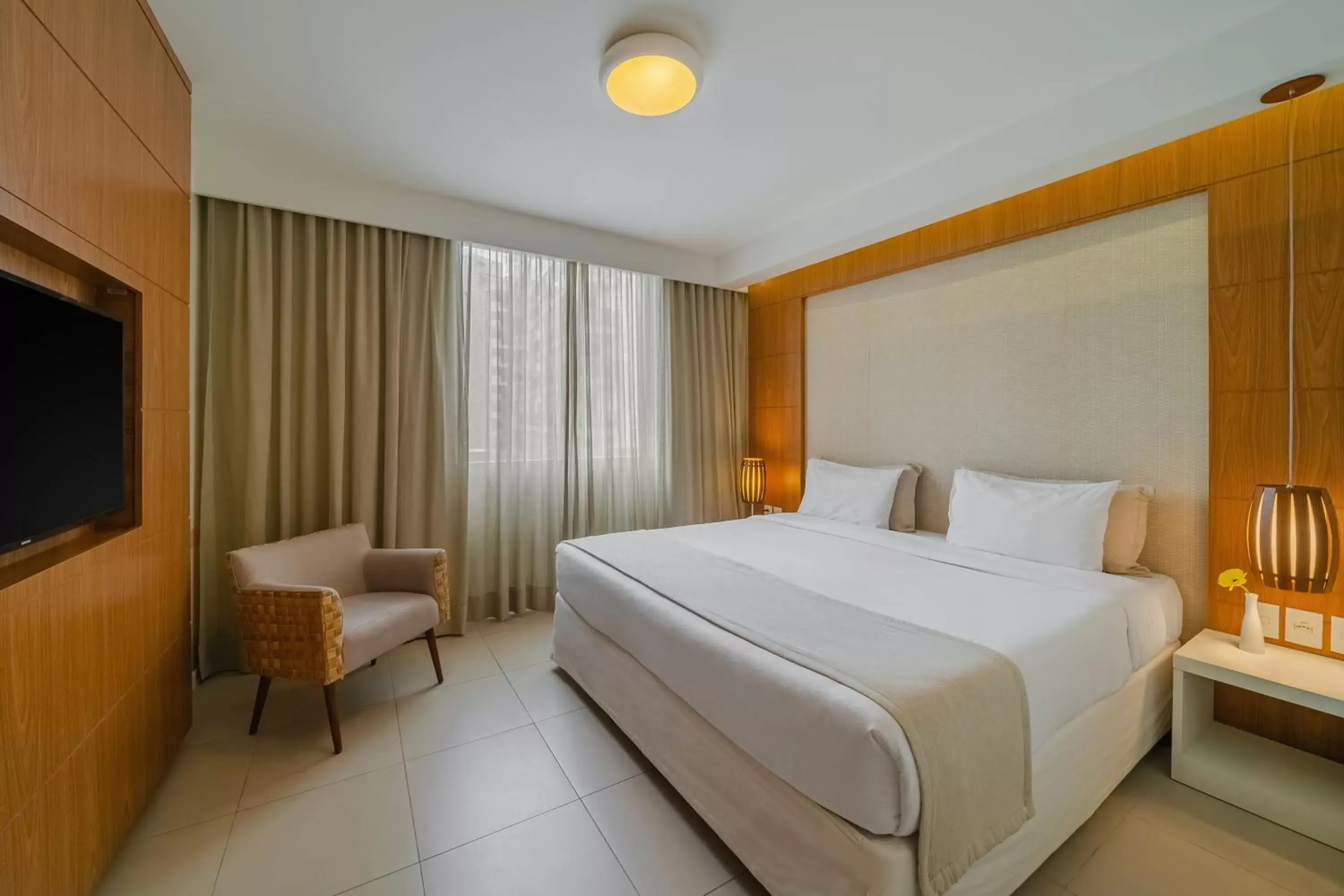 Bedroom, Bed in Matiz Niterói Design Hotel