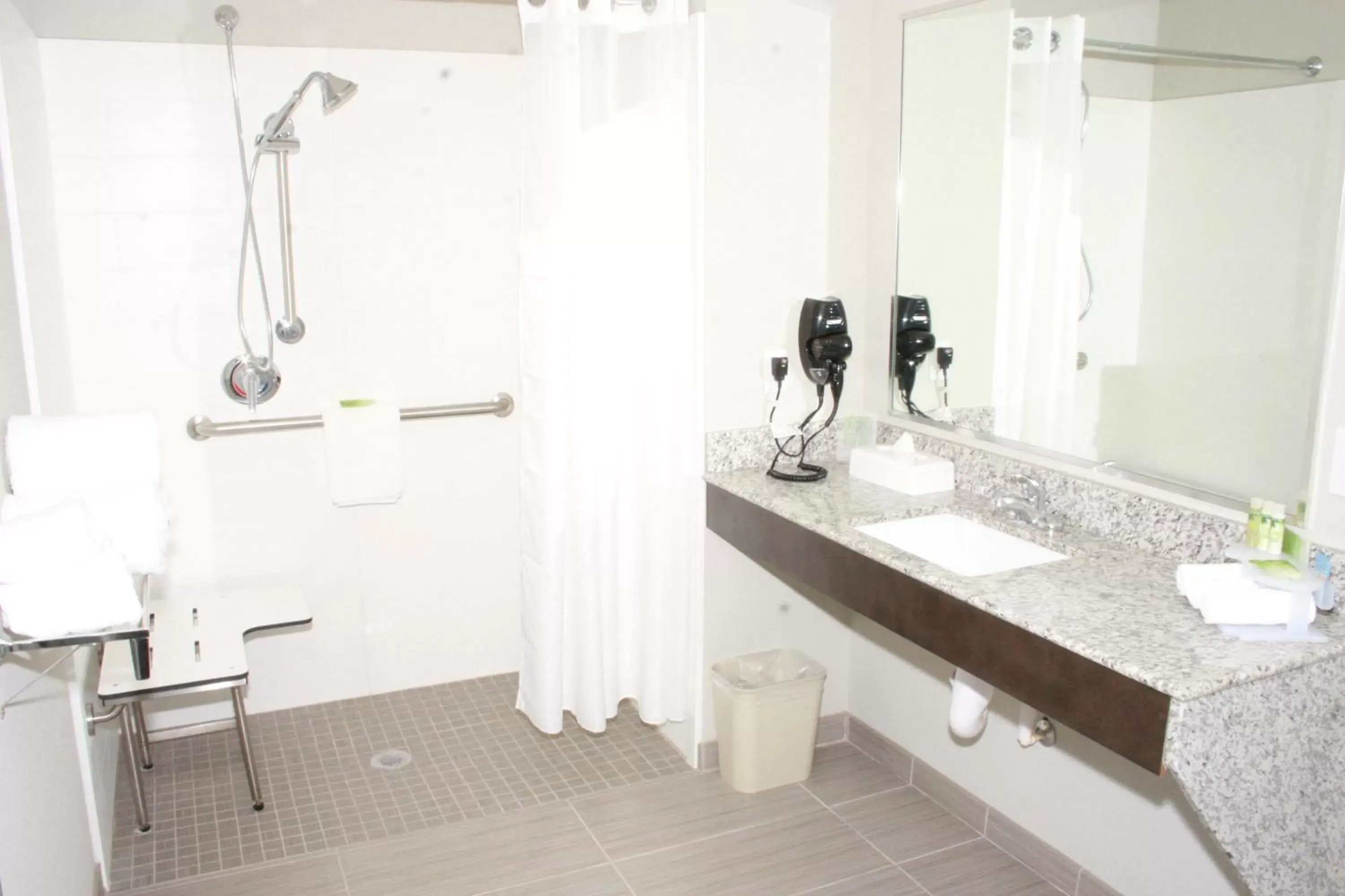 Bathroom in Holiday Inn Express Hotel & Suites Fort Walton Beach Hurlburt Area, an IHG Hotel