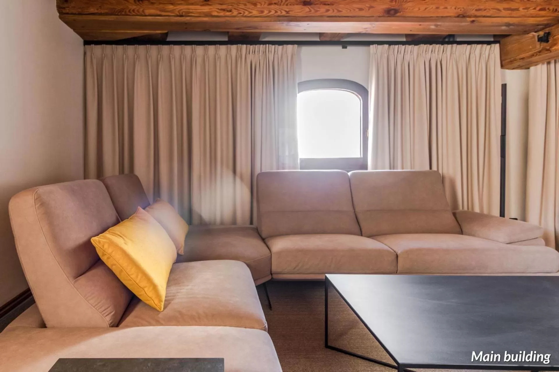 Seating area in Hotel Spichrz