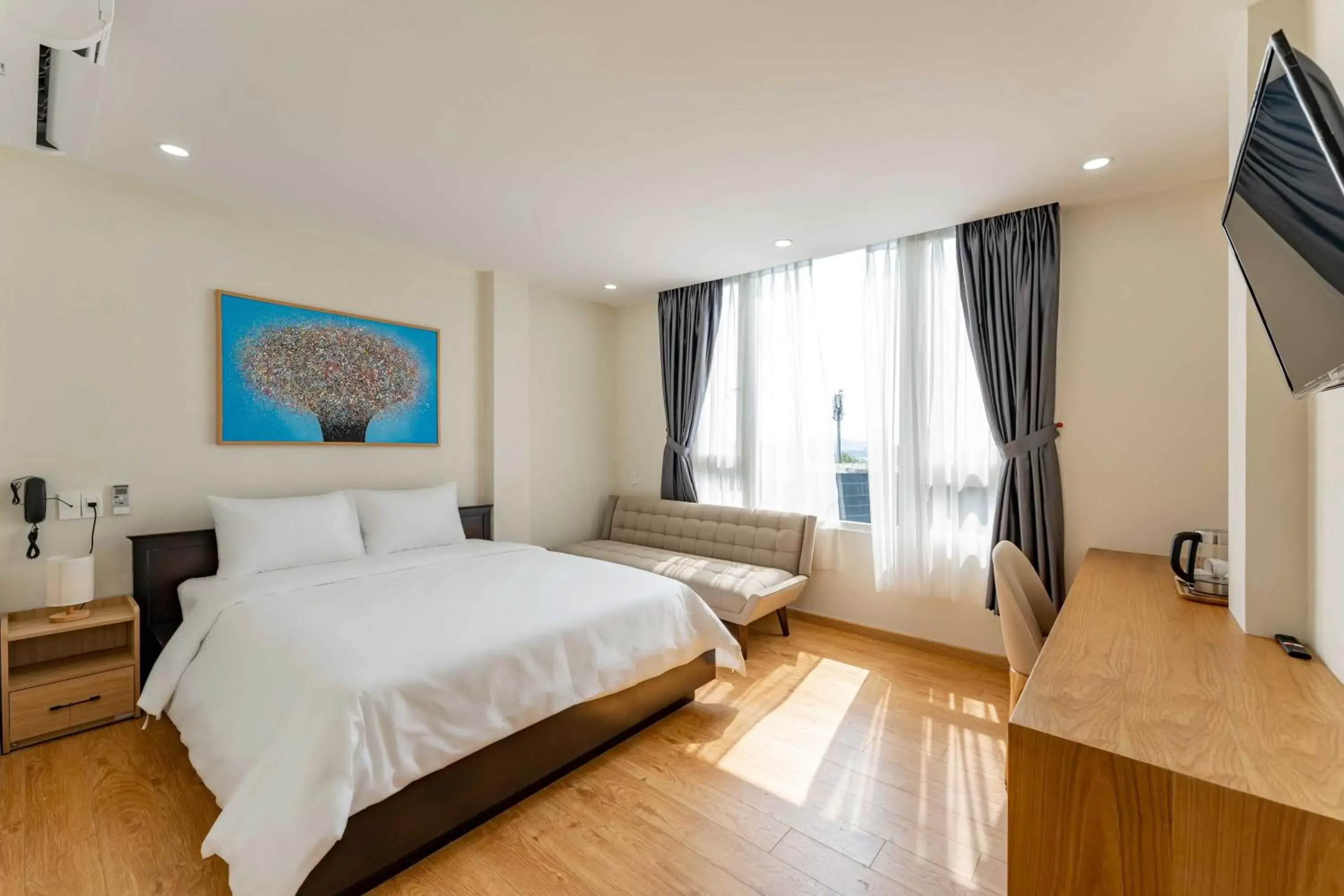 Bed in Edoya hotel Dong Khoi Bed in Edoya hotel Dong Khoi