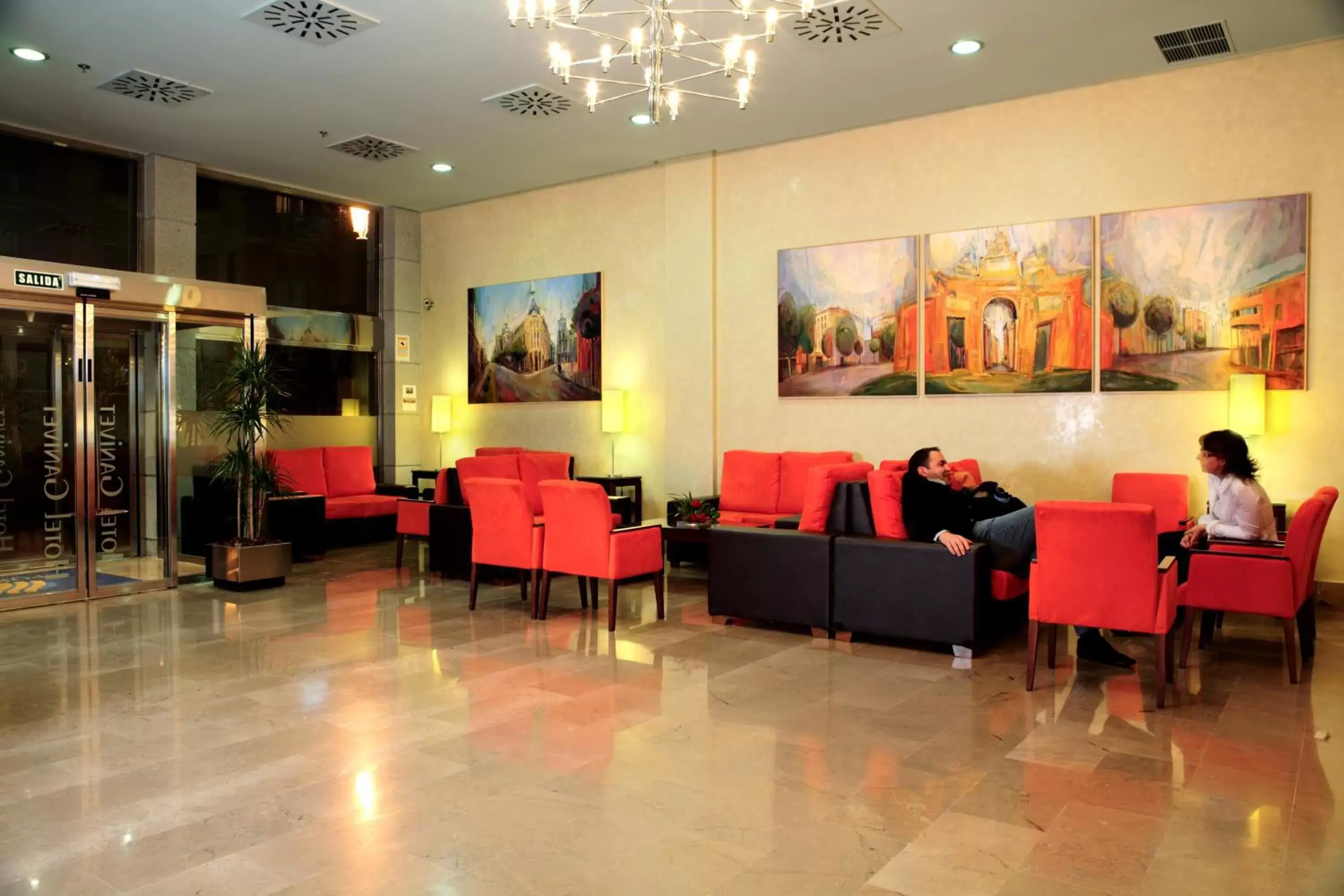 Lobby or reception, Restaurant/Places to Eat in Porcel Ganivet