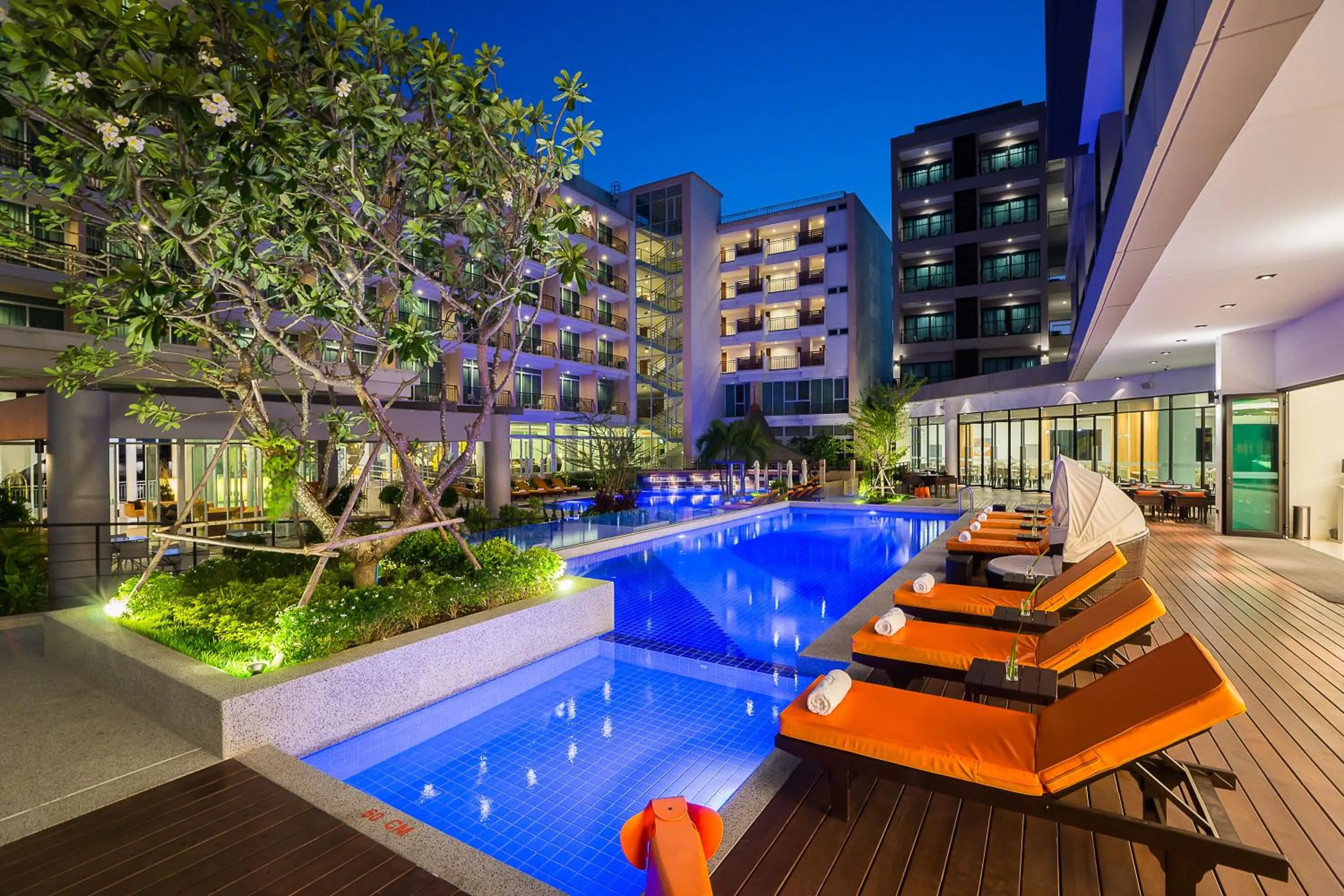Swimming pool in J Inspired Hotel Pattaya