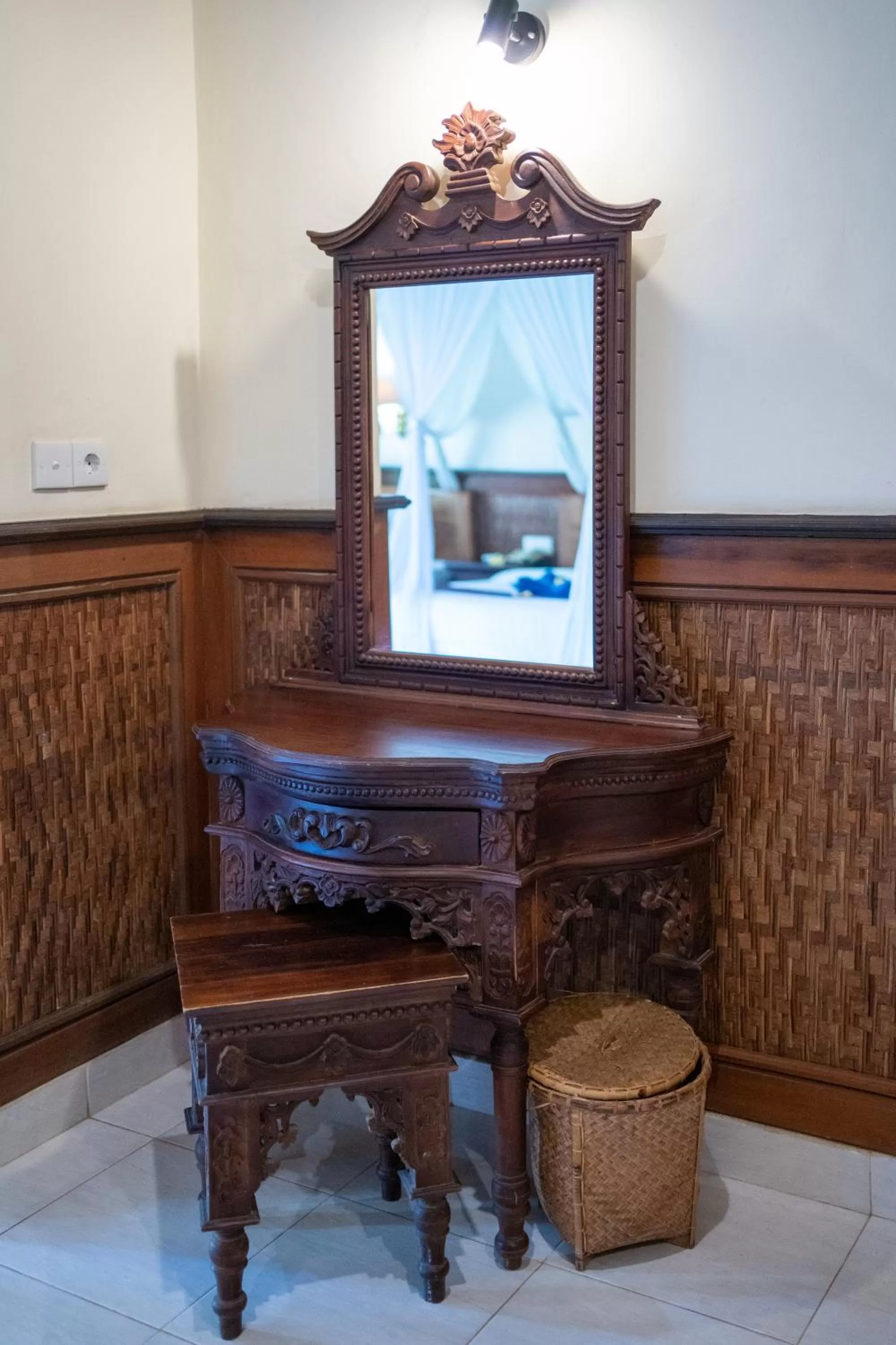 Living room in Nick's Pension