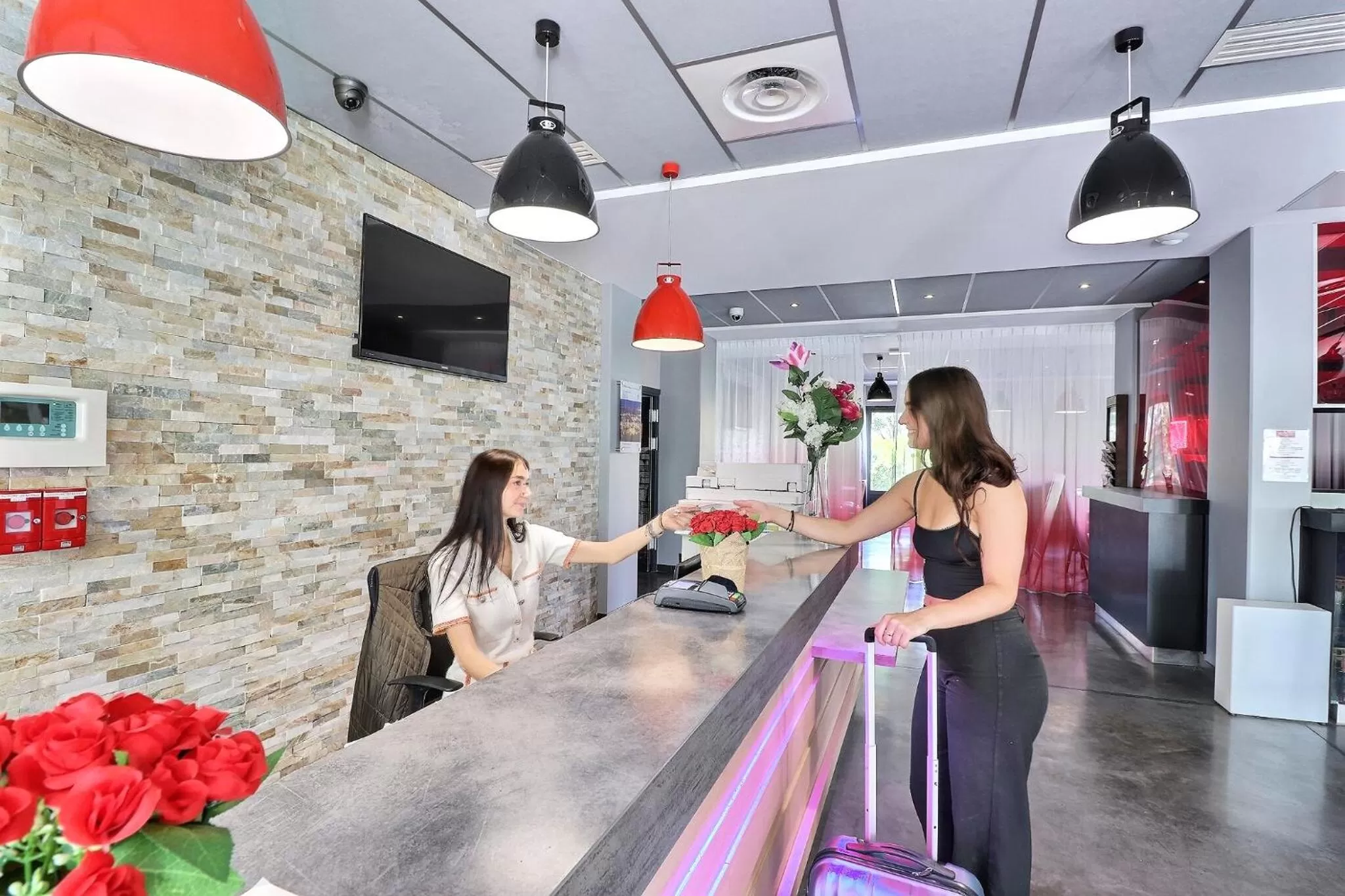 Property building in Hôtel des Lumières Lyon Meyzieu Arena Stadium