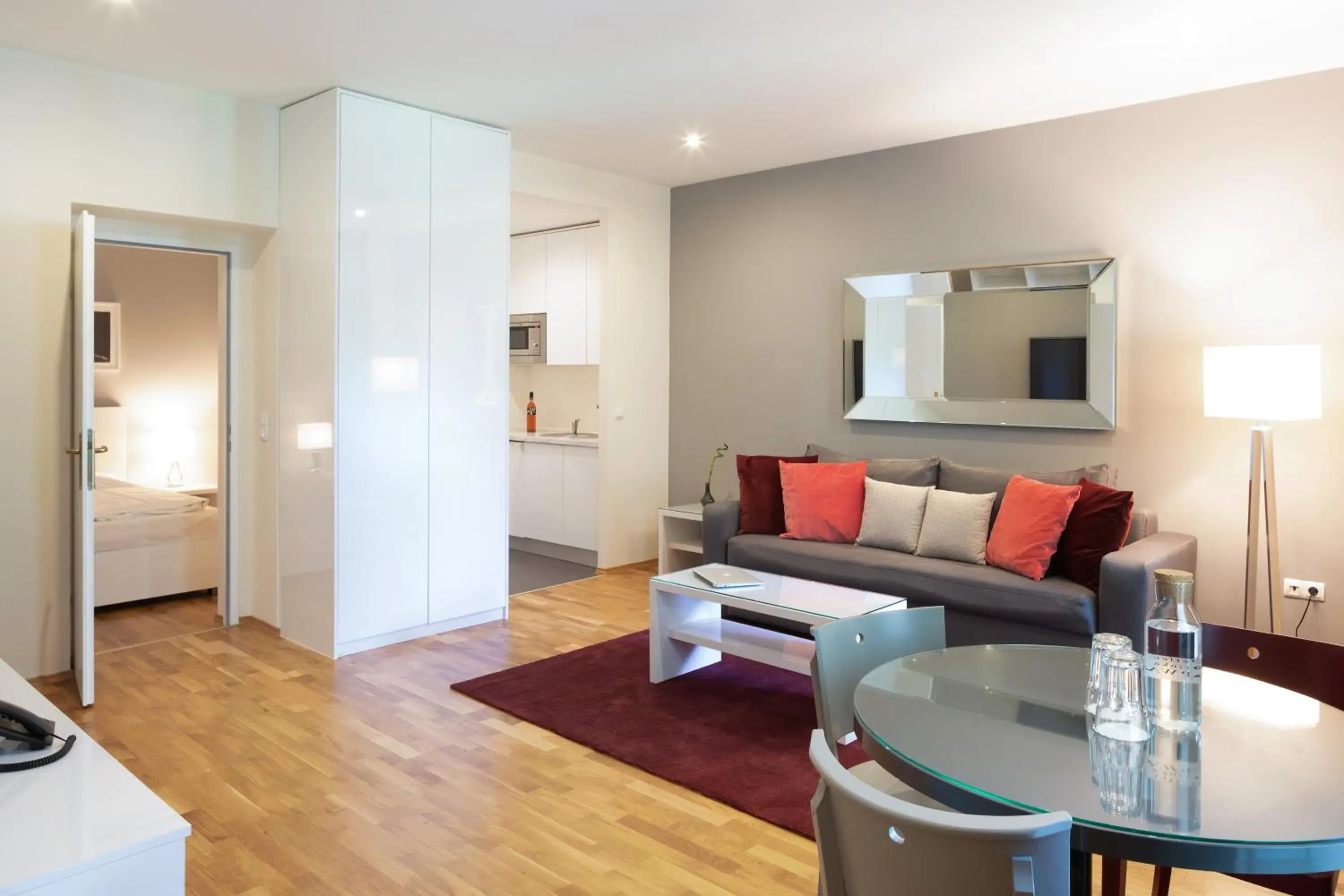 Living room, Seating Area in The Levante Rathaus Apartments