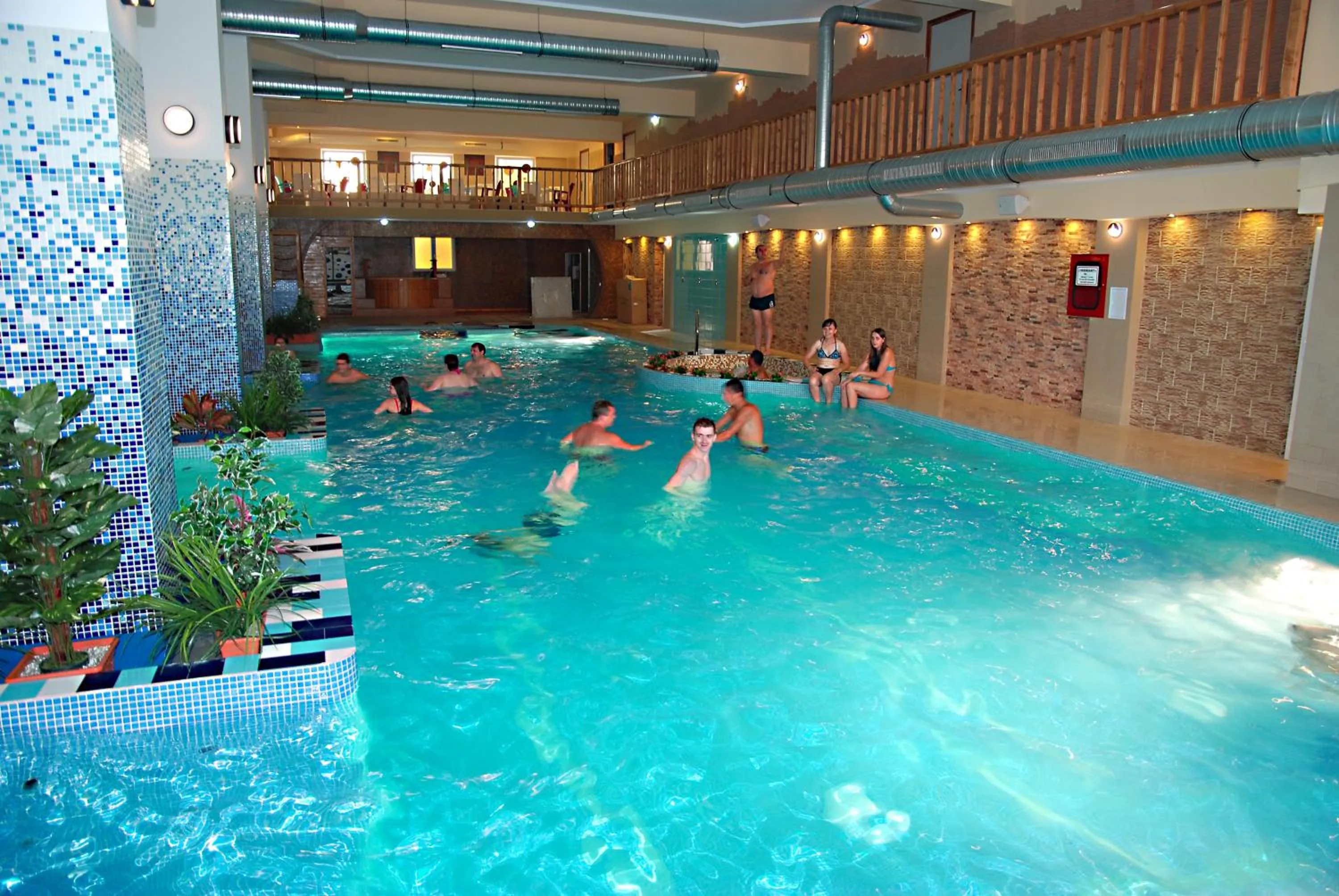 Swimming pool in Hotel Seneca