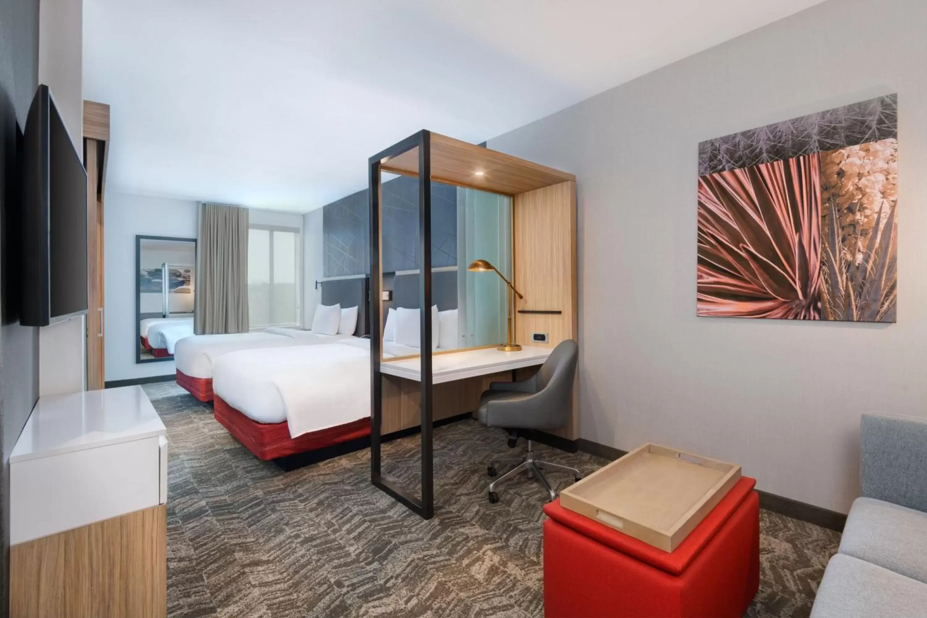 Bedroom, Bed in SpringHill Suites by Marriott Weatherford Willow Park