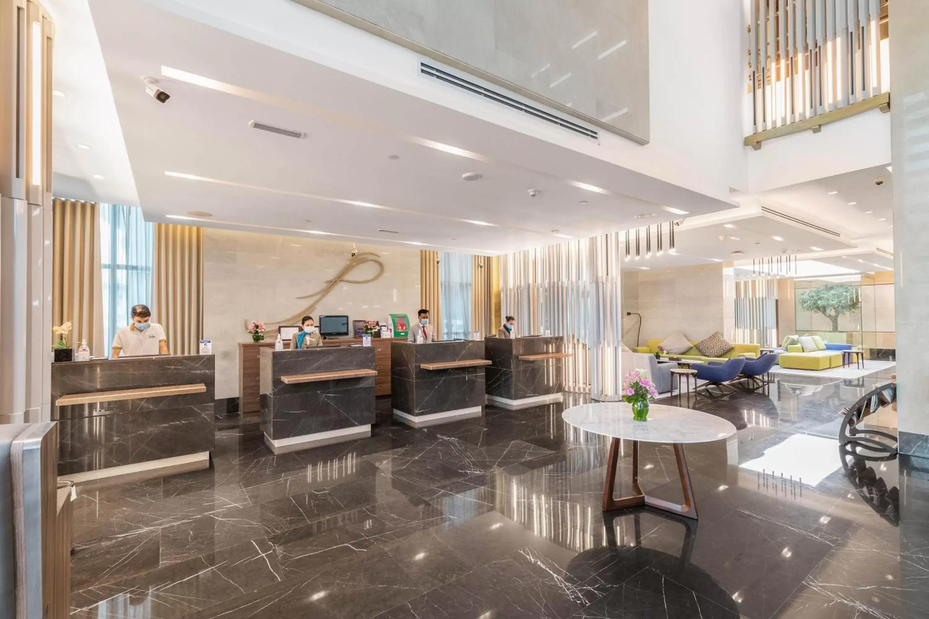 Lobby or reception in City Premiere Hotel Apartments