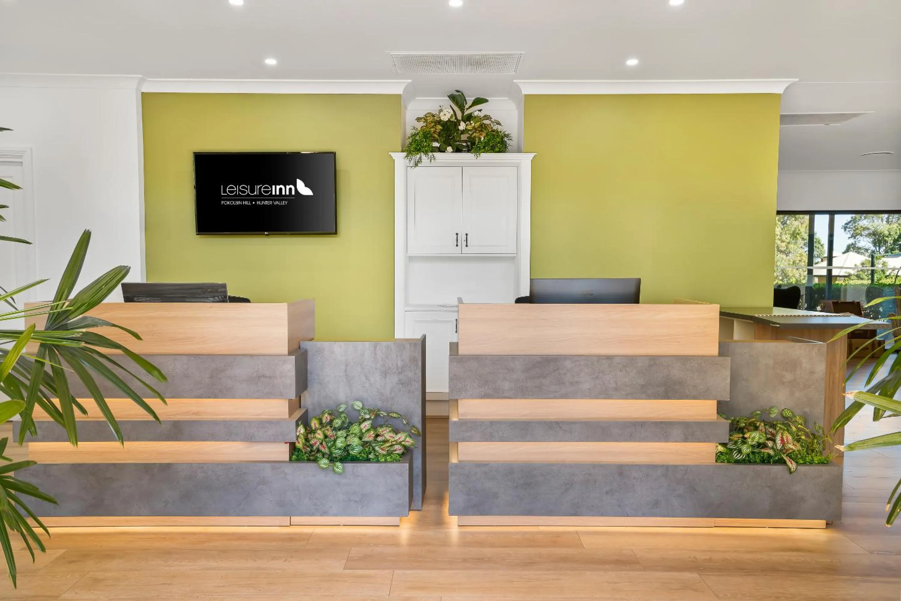 Lobby or reception in Leisure Inn Pokolbin Hill