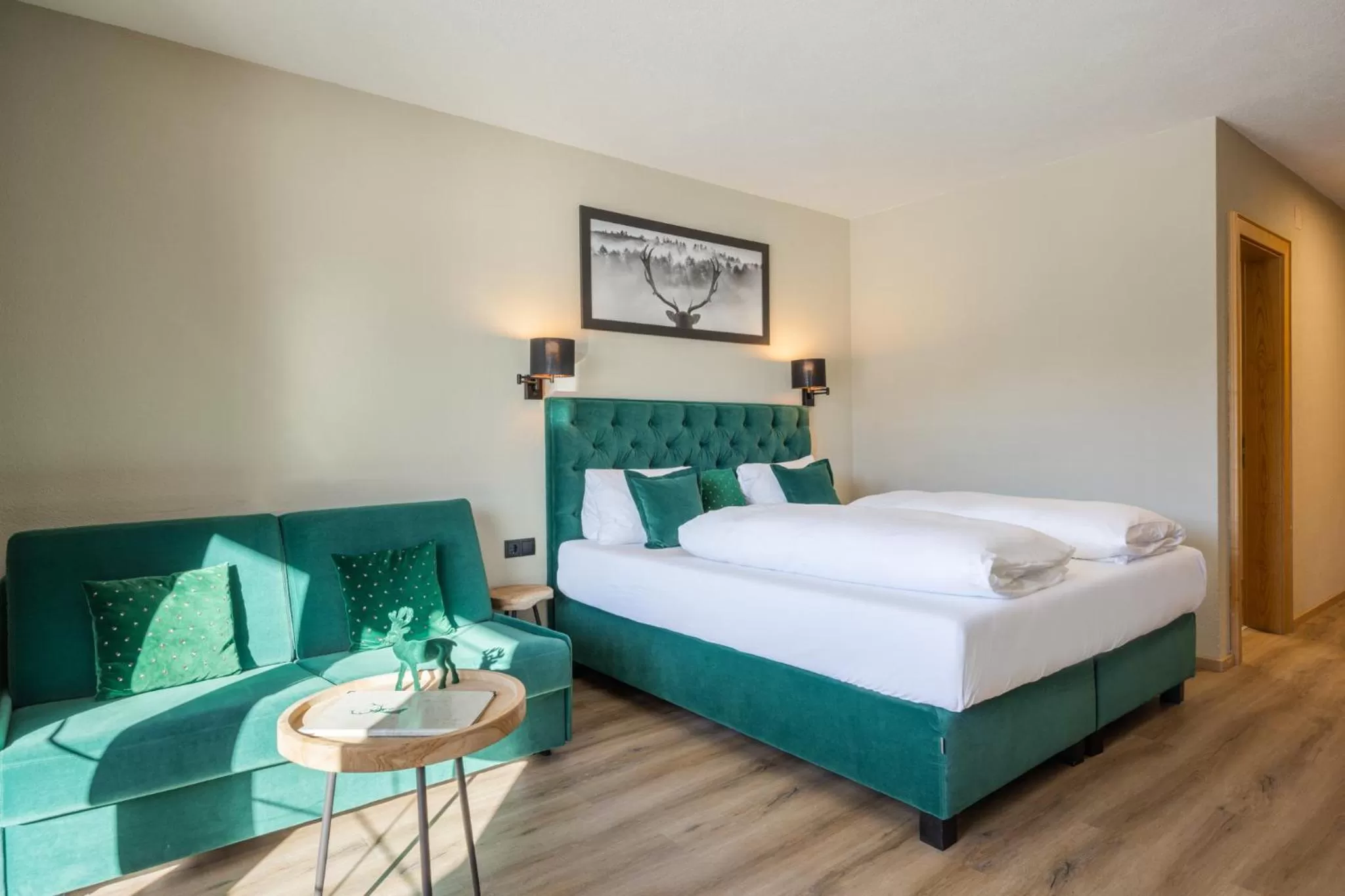 Bed in Vitalhotel Kaiserhof