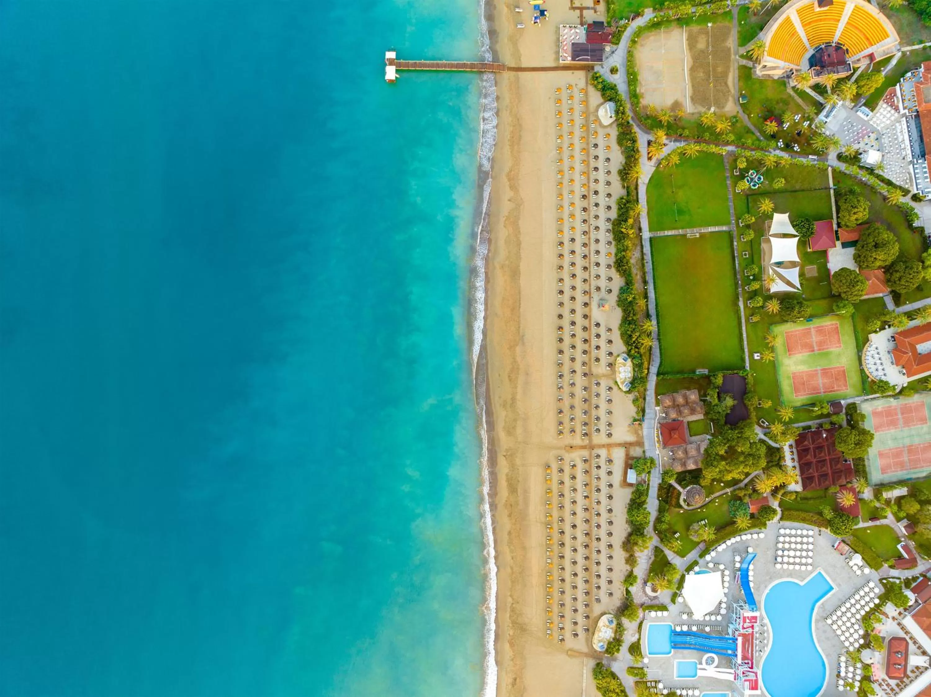 Beach in Asteria Family Resort Belek