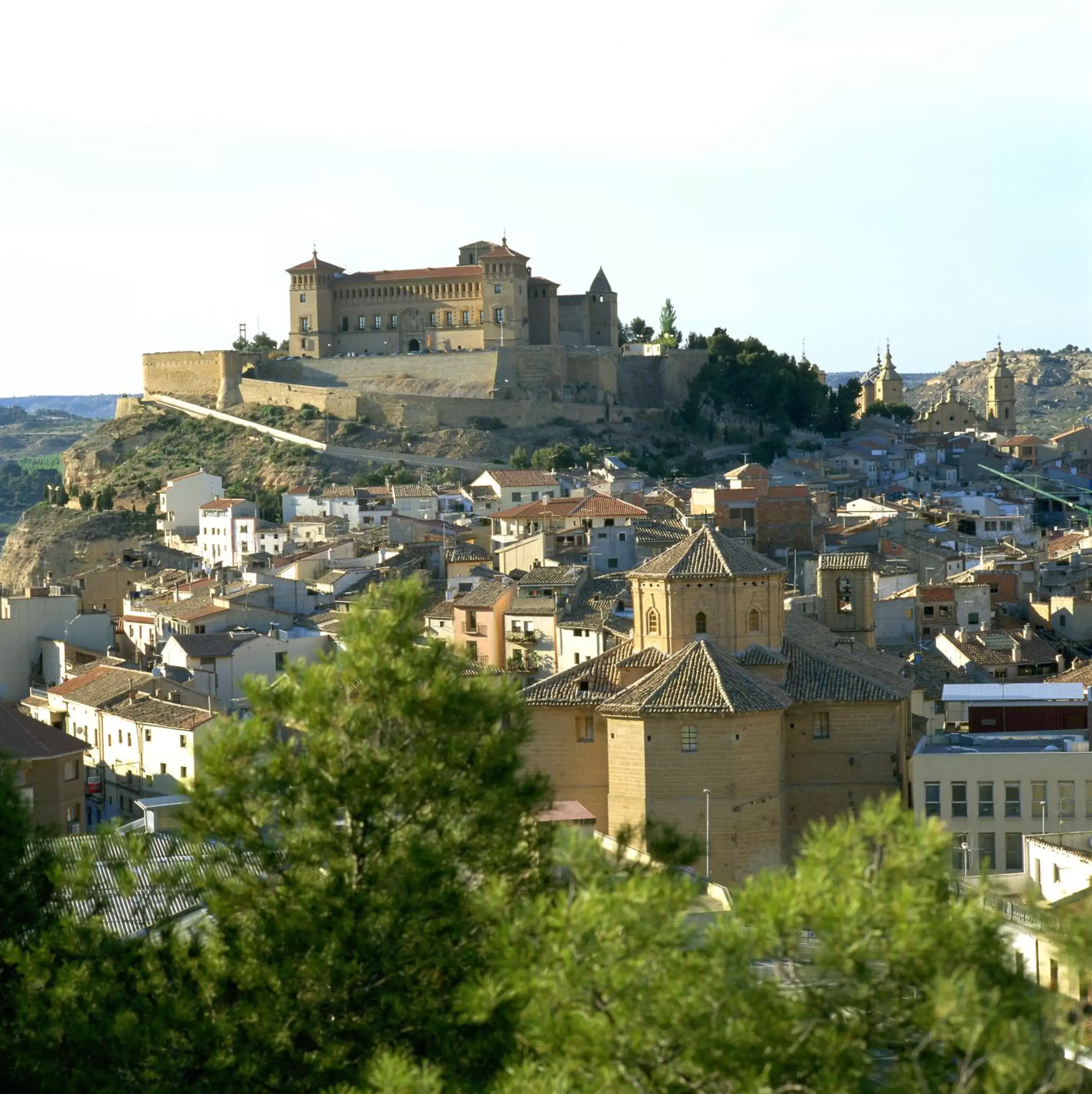 Bird's eye view in Parador de Alcañiz