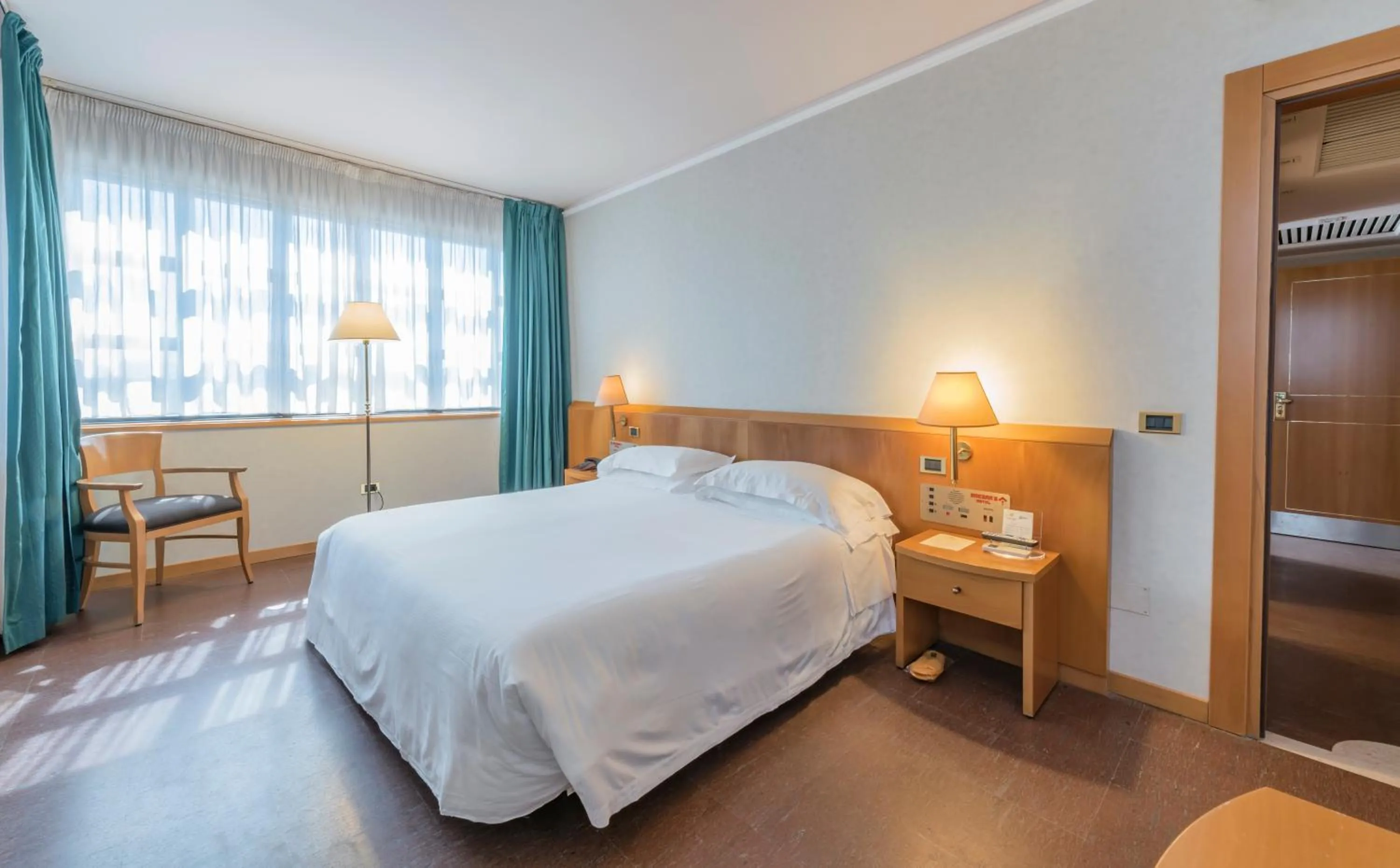 Decorative detail, Bed in Caesar's Hotel