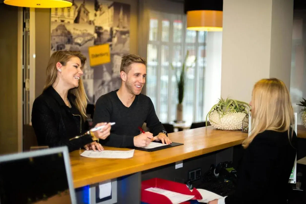 Lobby or reception in Hotel Sprenz