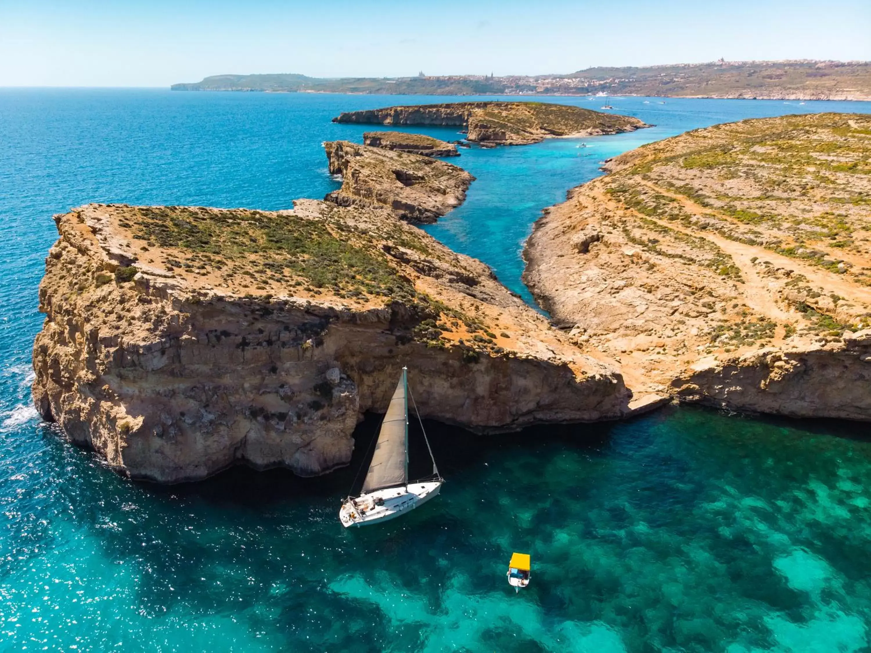 Beach in Hyatt Regency Malta