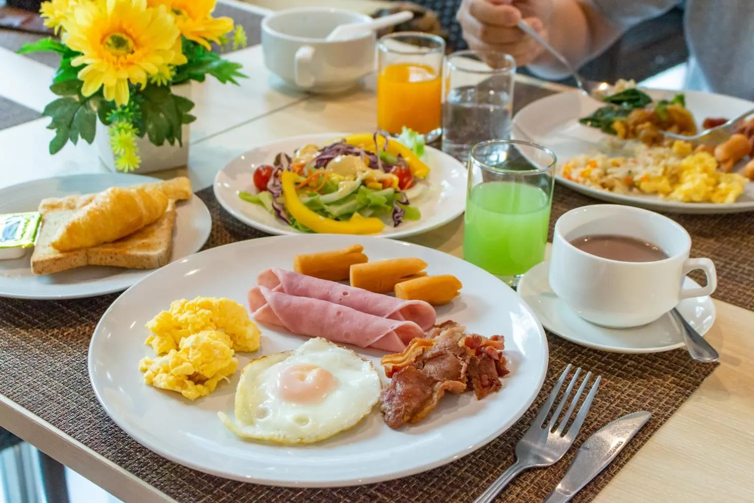 Food close-up in Sun Marina Cha-Am