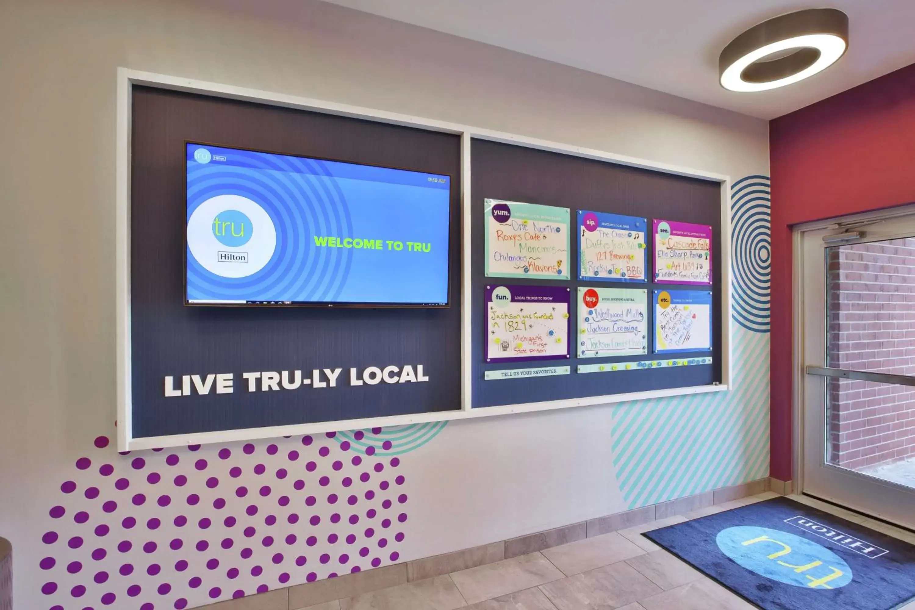 Lobby or reception in Tru By Hilton Jackson Lobby or reception in Tru By Hilton Jackson