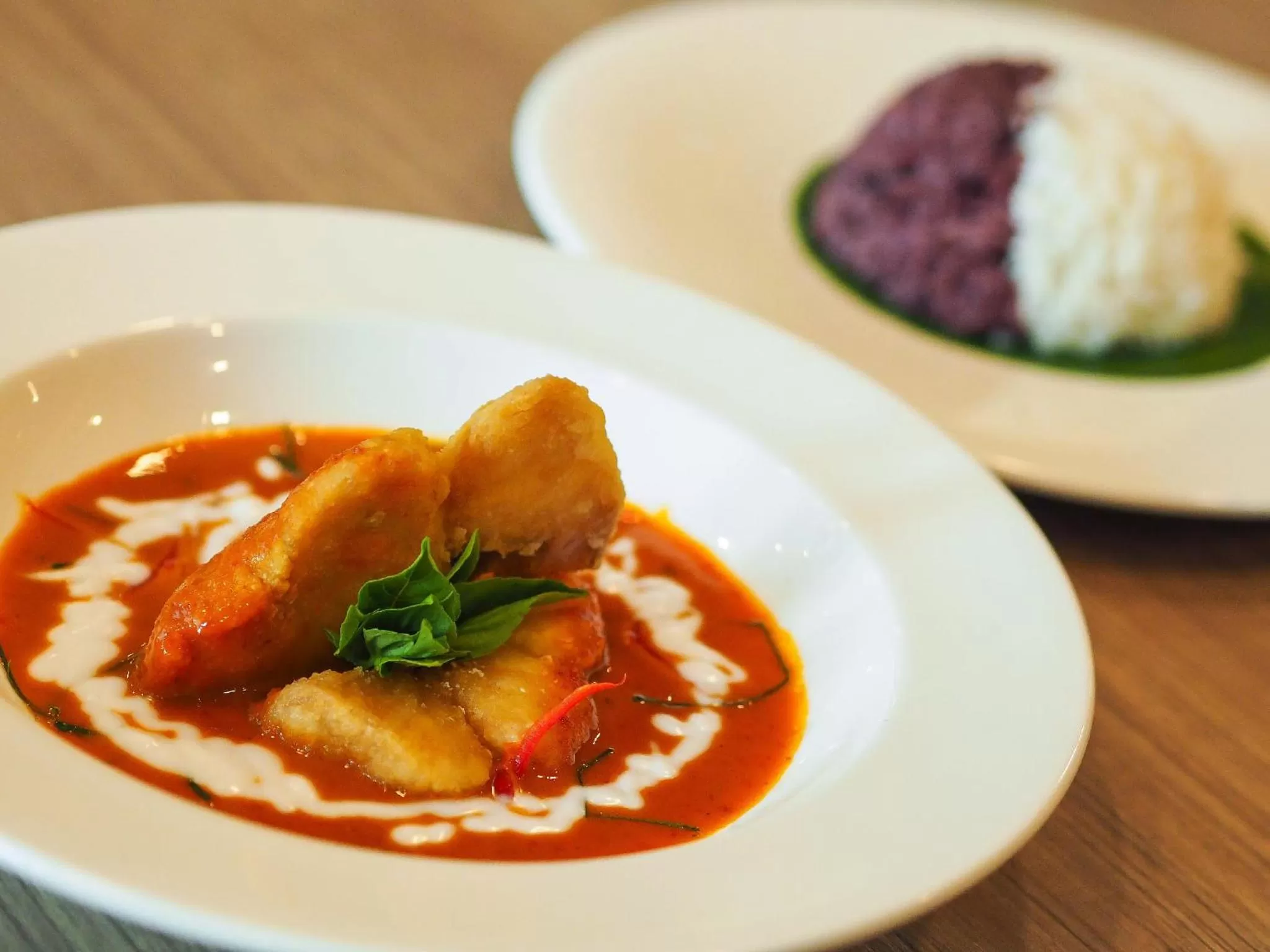 Food close-up in Solitaire Bangkok Sukhumvit 11