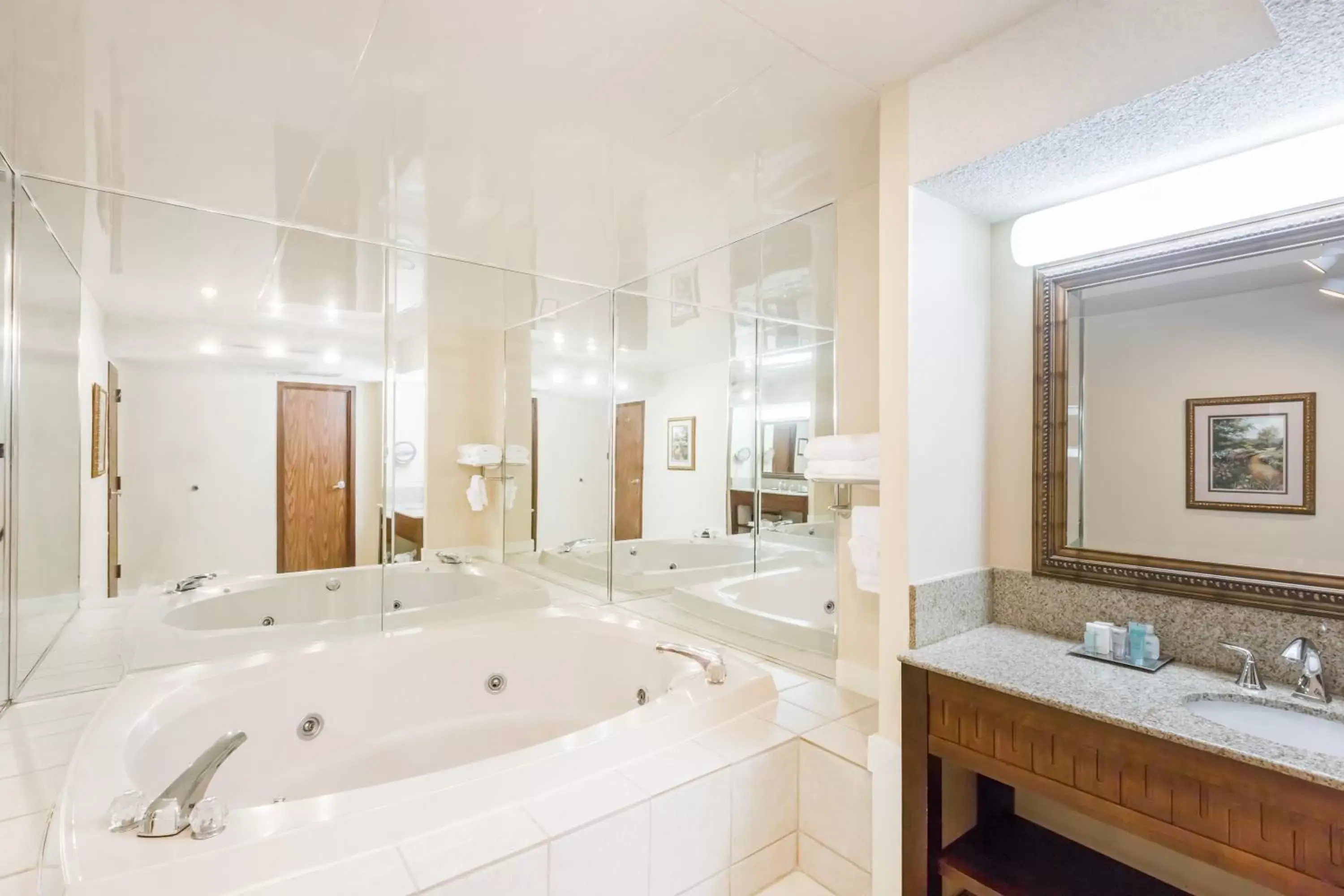 Bathroom in Wyndham Riverfront Hotel