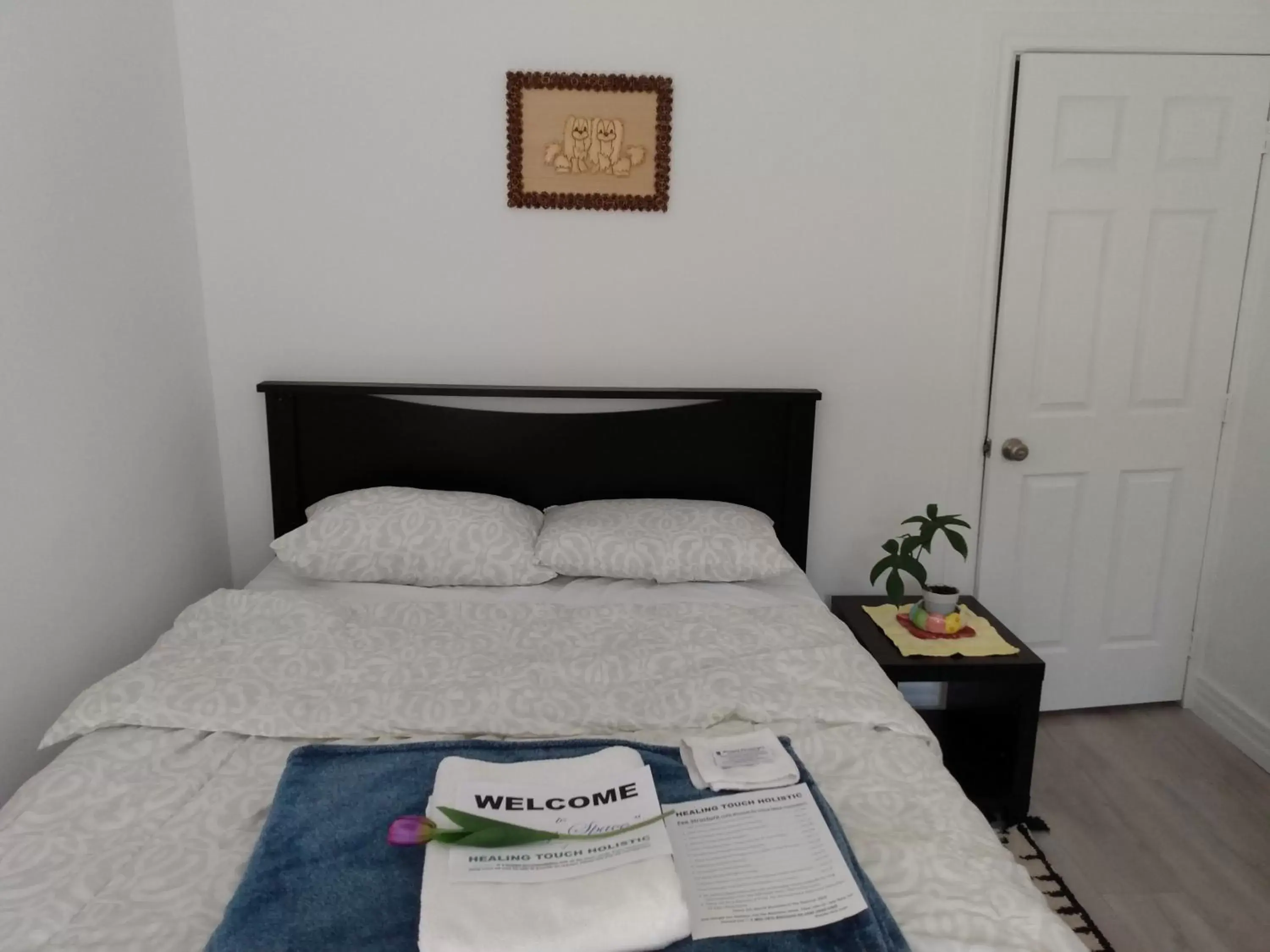 Bed in Healing Touch Holistic Living Space