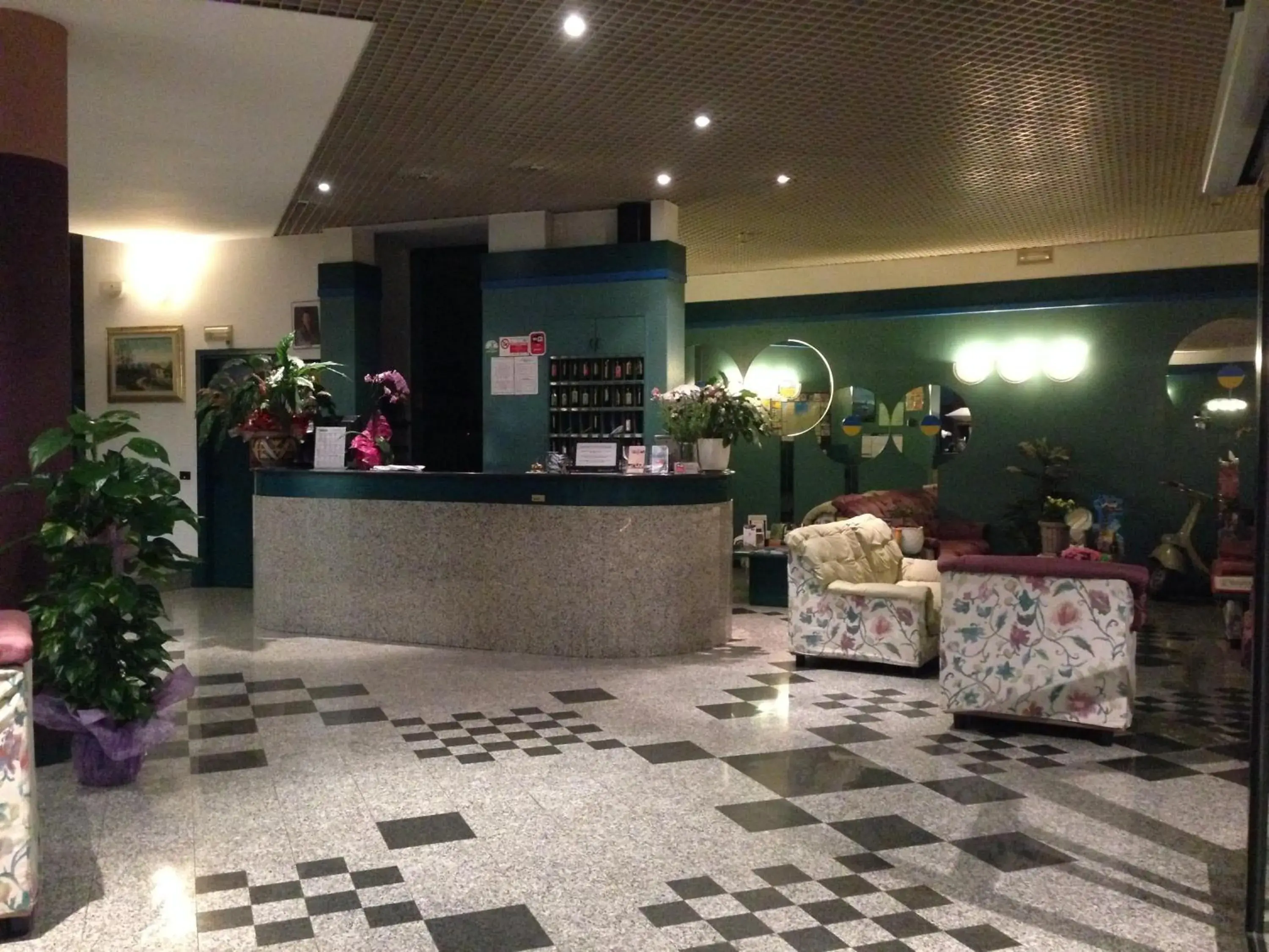 Lobby or reception in Hotel Plaza