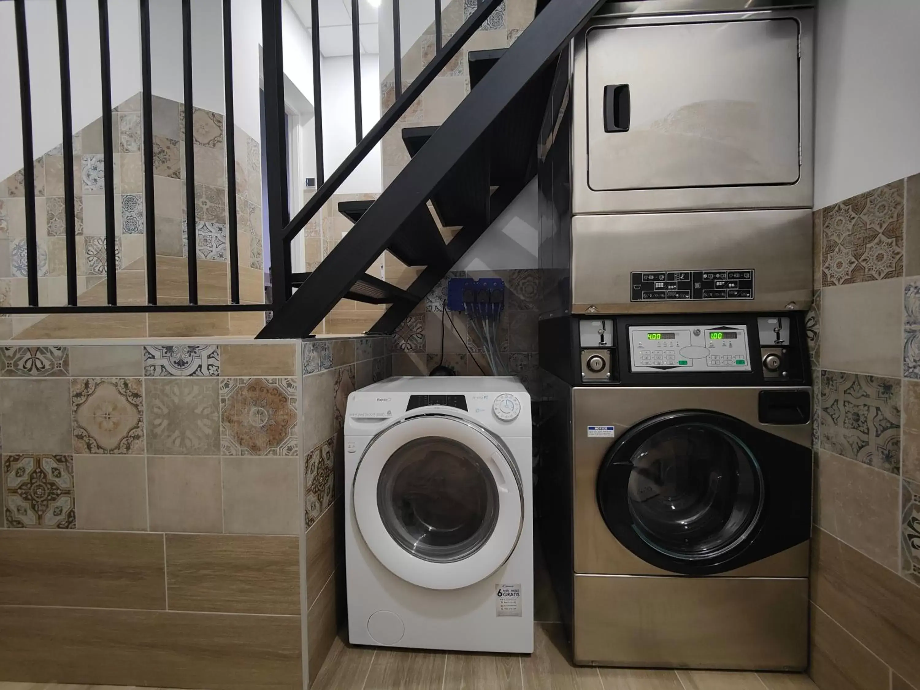 washing machine, Kitchen/Kitchenette in Hotel Apartamentos Pueblo Mar