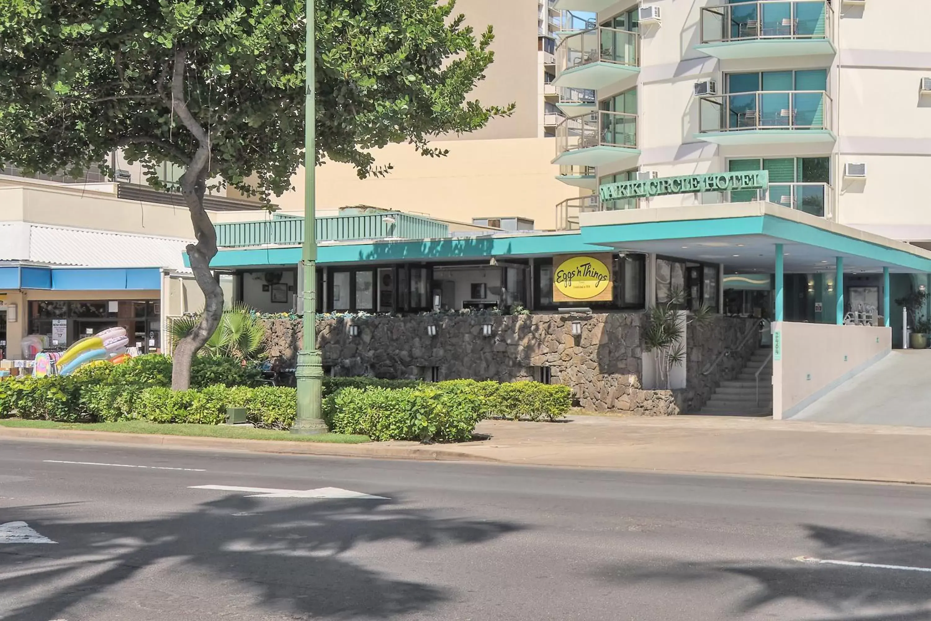 Property Building in Aston Waikiki Circle Hotel