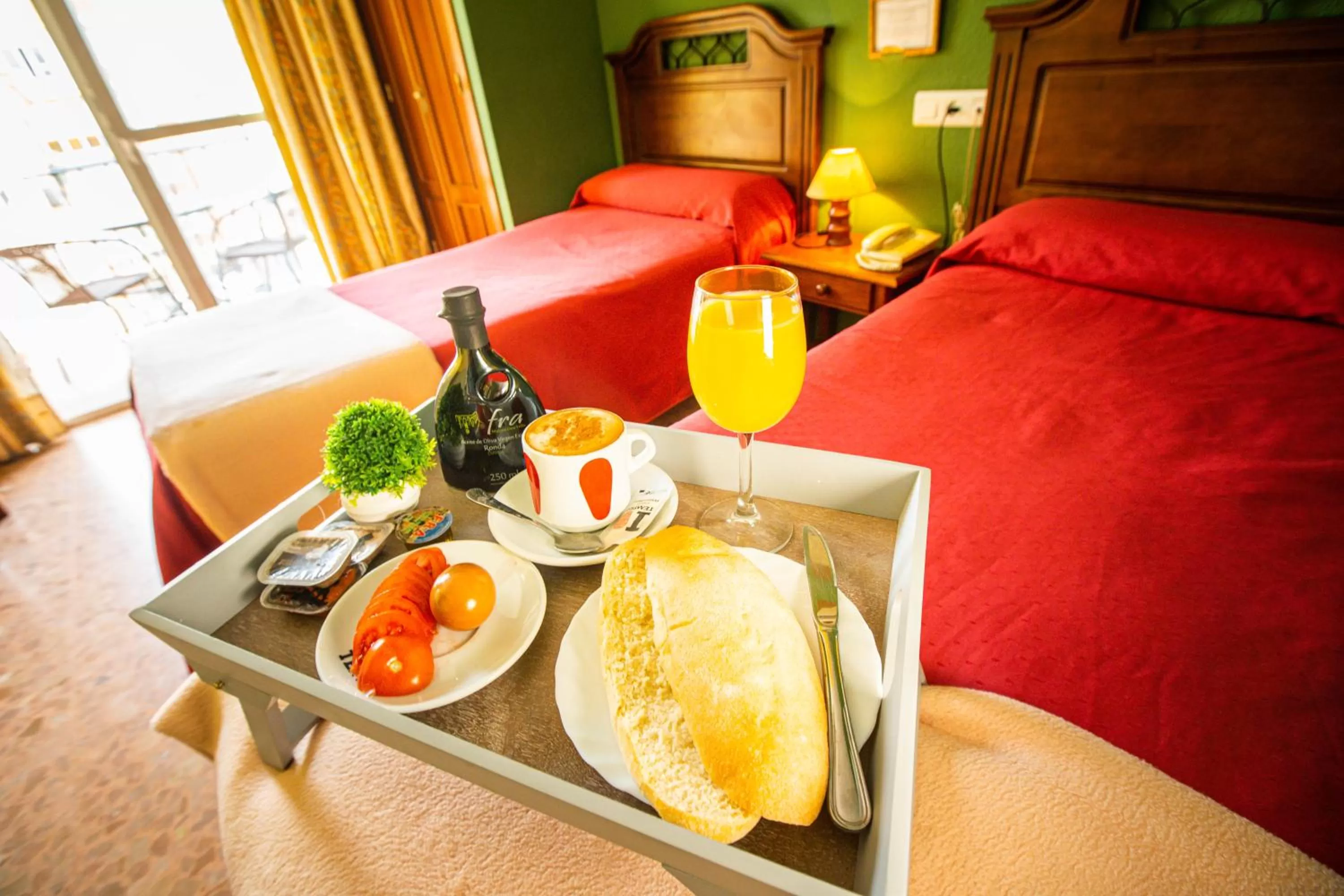 Bed in Hotel Arunda II