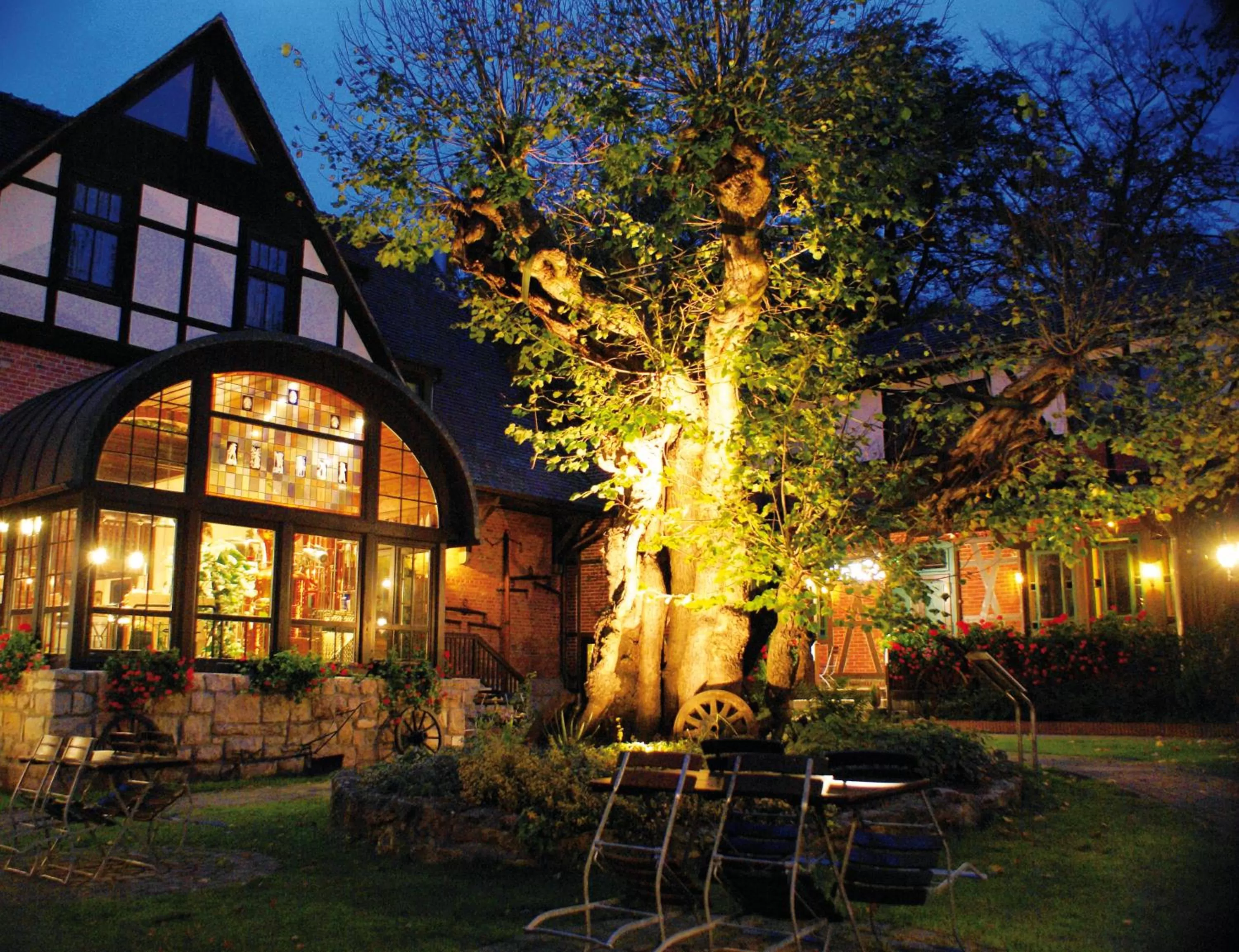 Facade/entrance in Braugasthof Papiermühle