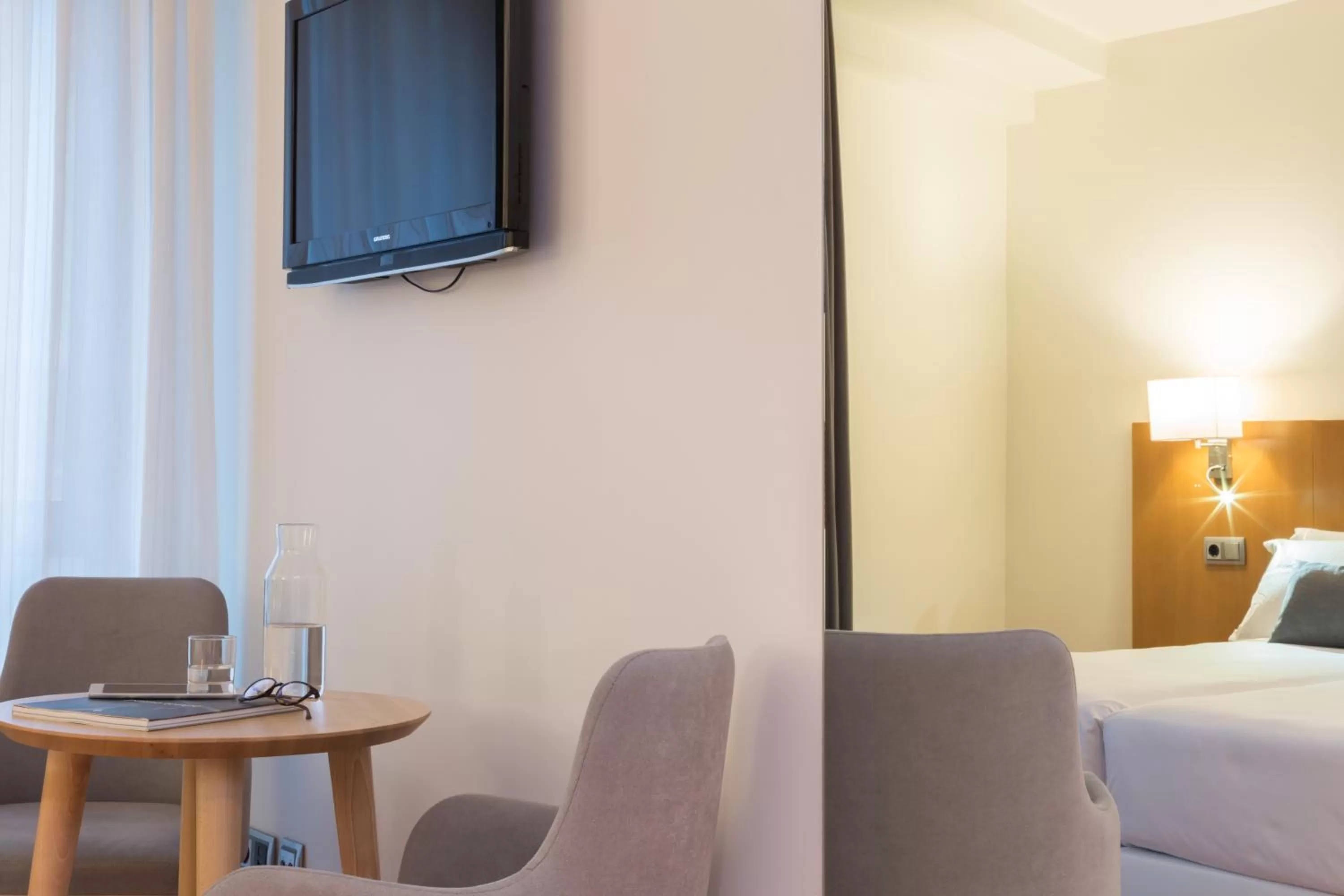 TV and multimedia, Bed in Hotel Palacio de Aiete