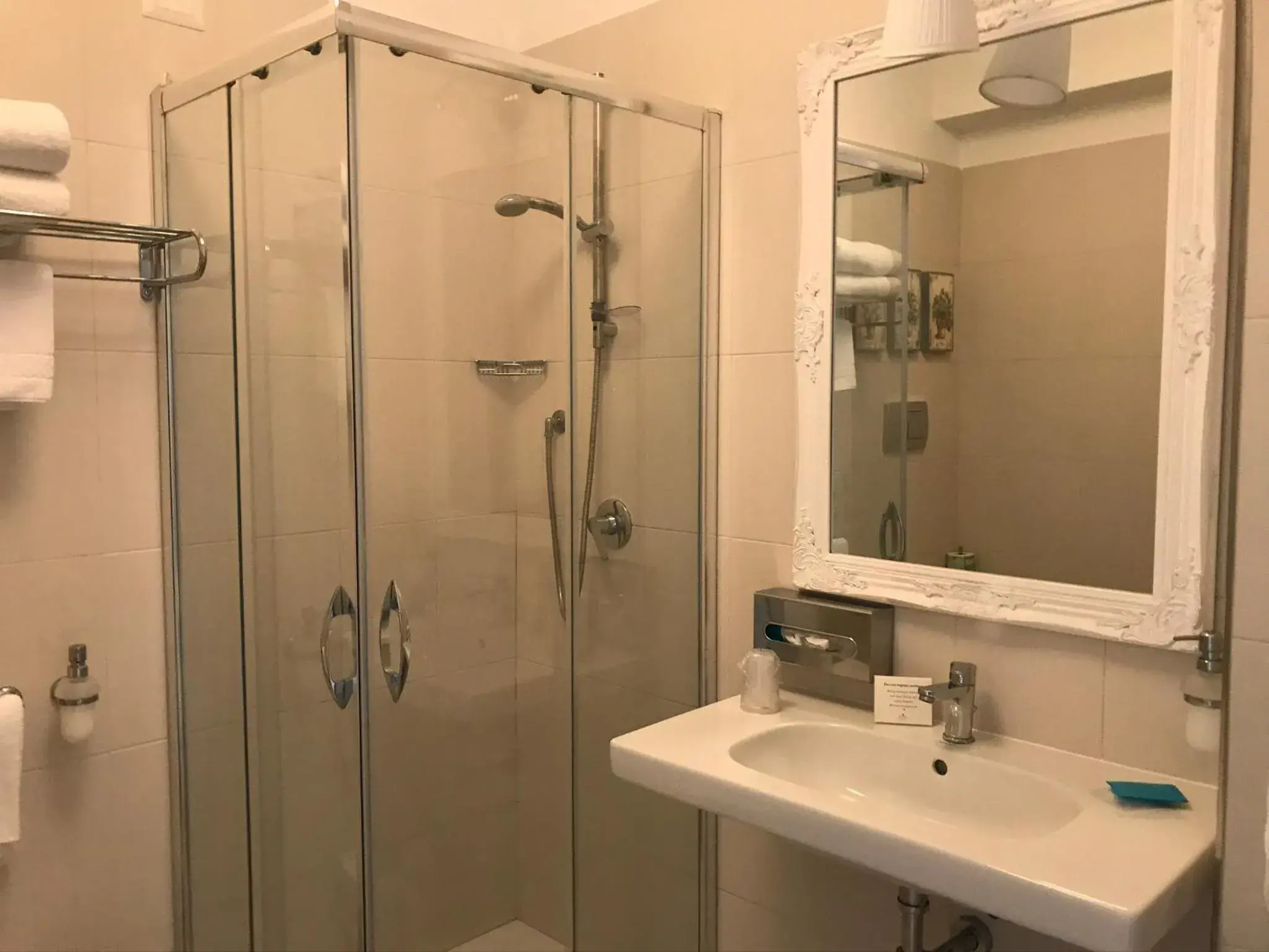 Shower, Bathroom in Marina Holiday & Spa