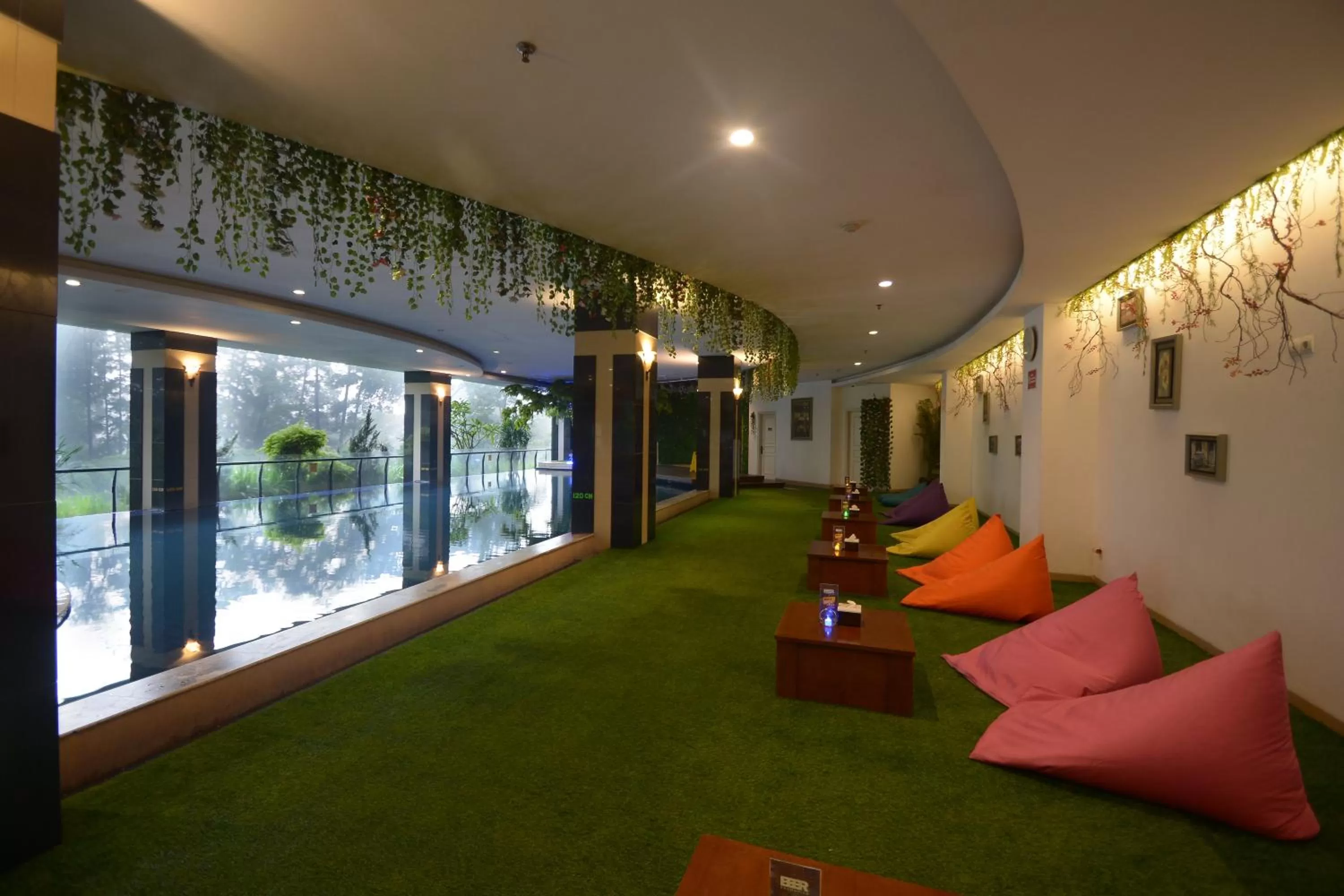 Seating area in Grand Savero Hotel Bogor