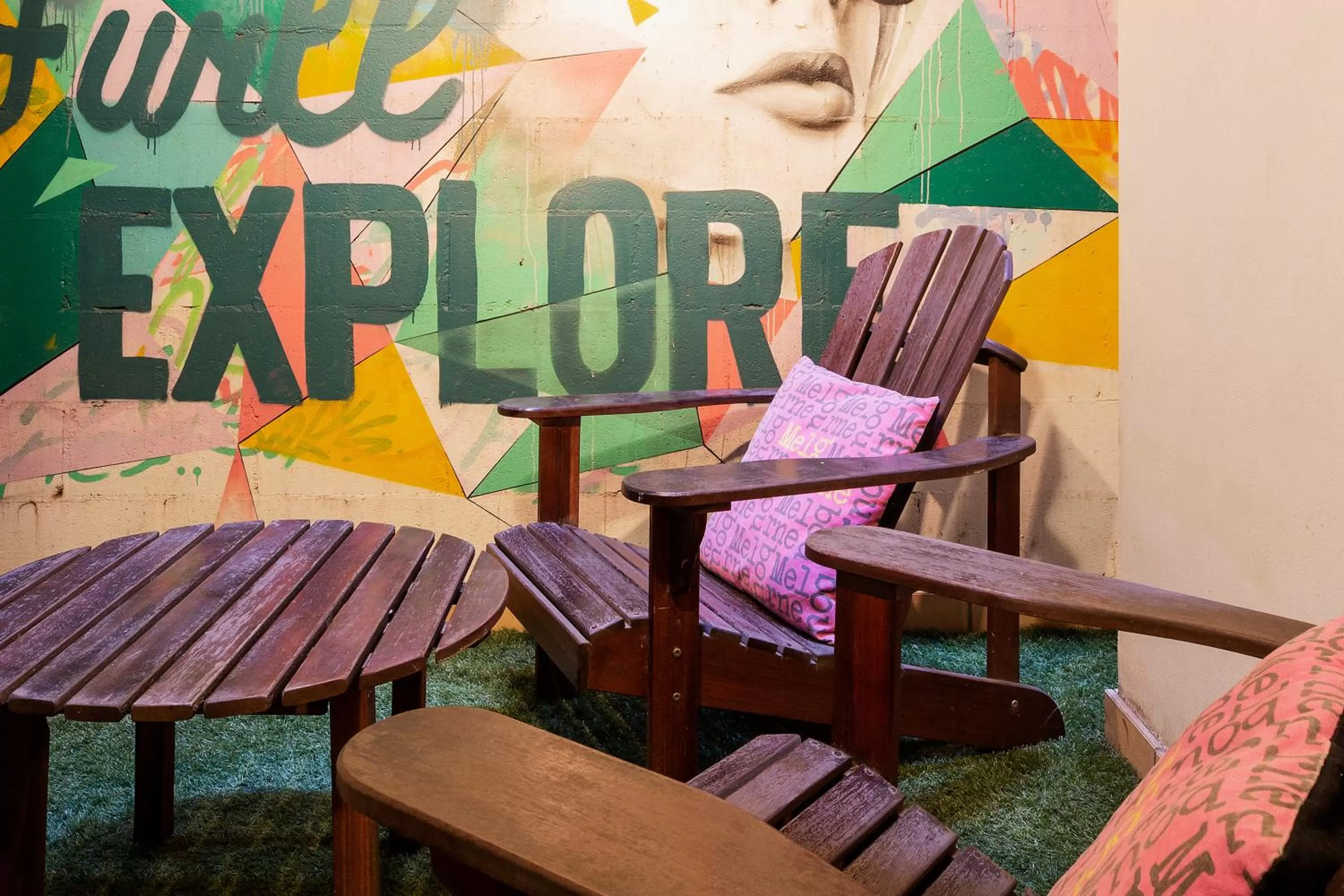 Patio in Quality Apartments Melbourne Central