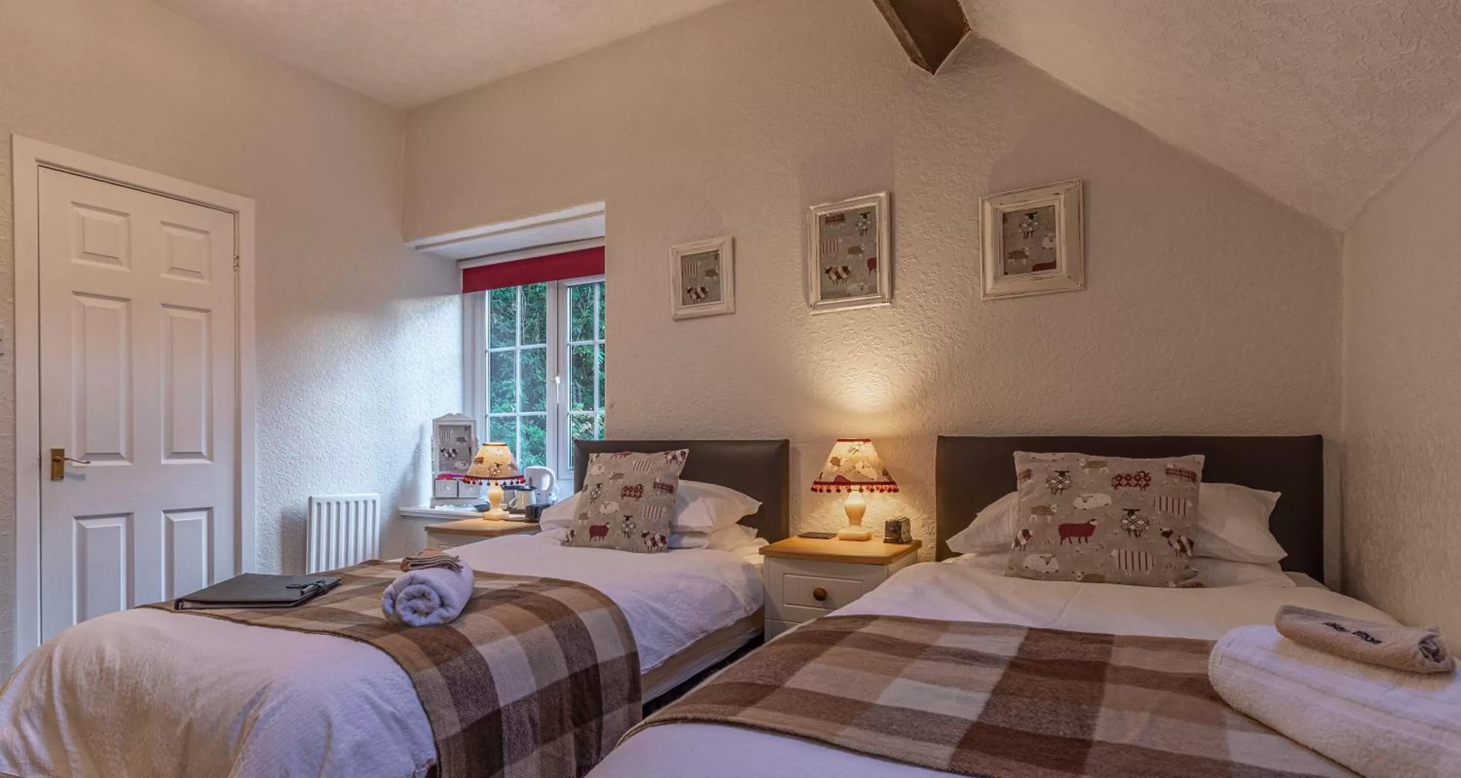 Bed in Glyntwrog House