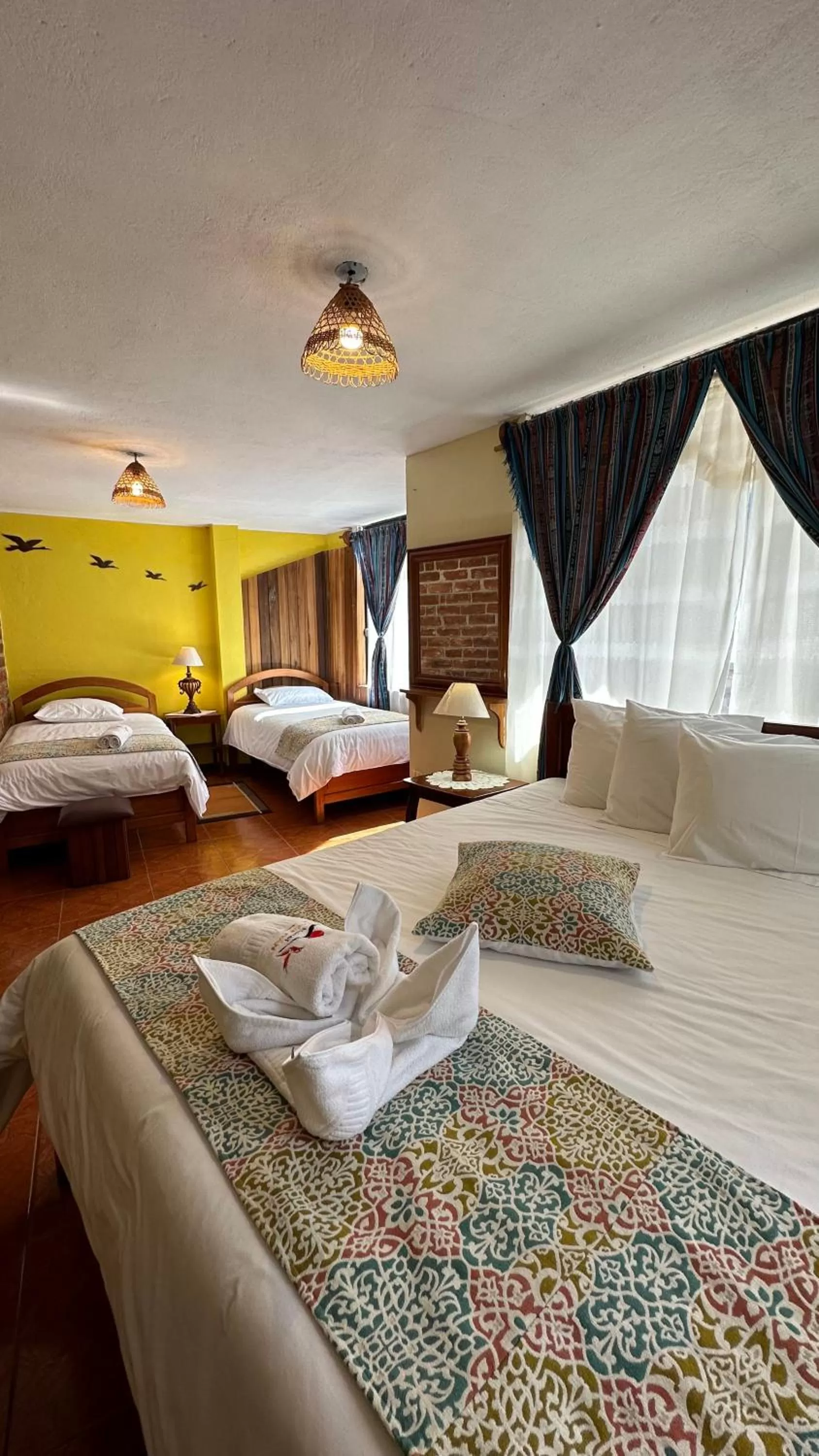 Bed in Hotel Donde Ivan