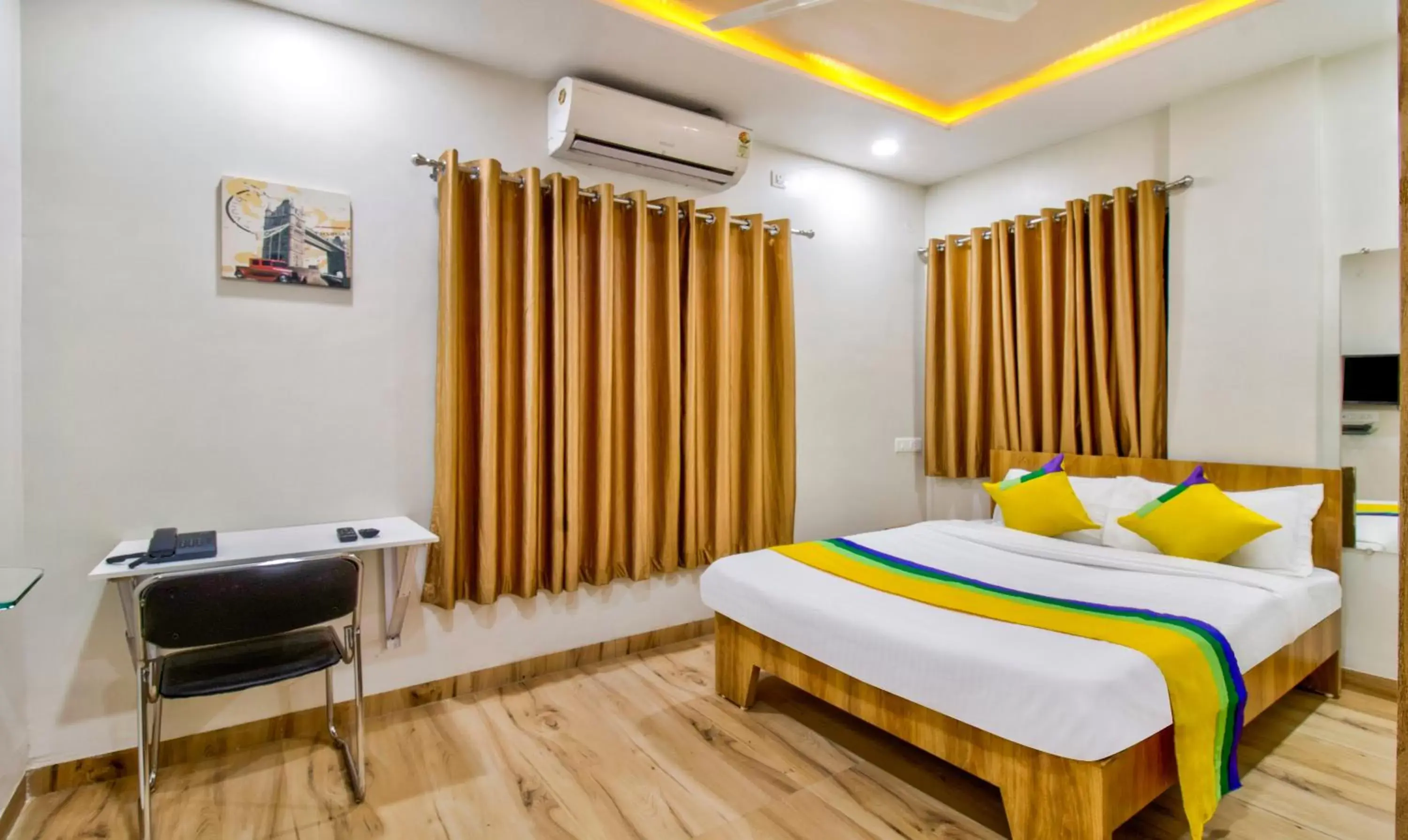 Bedroom, Bed in Itsy Hotels Shri Guru Service Apartment Bedroom, Bed in Itsy Hotels Shri Guru Service Apartment