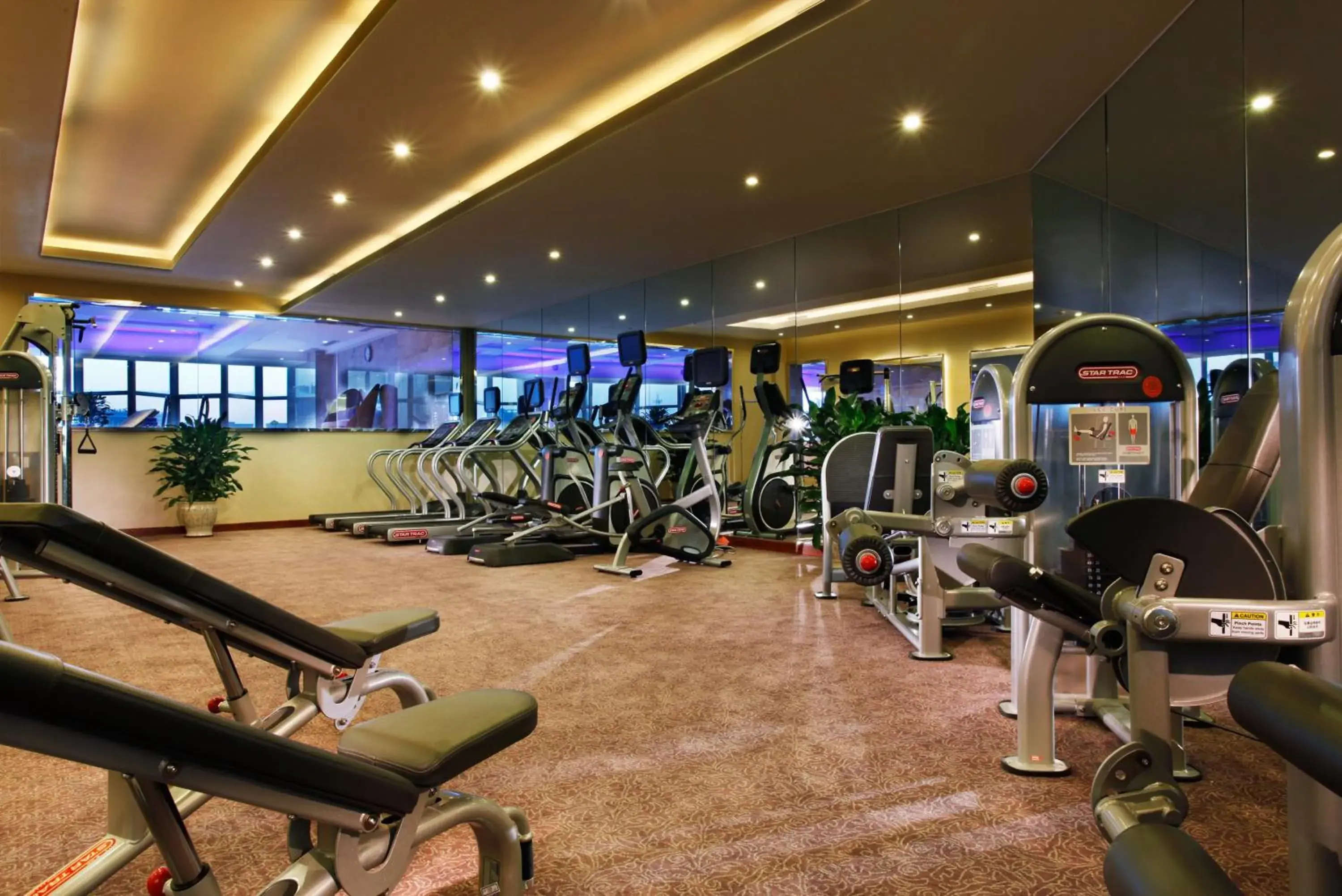 Fitness centre/facilities, Fitness Center/Facilities in Crowne Plaza Shenyang Parkview, an IHG Hotel
