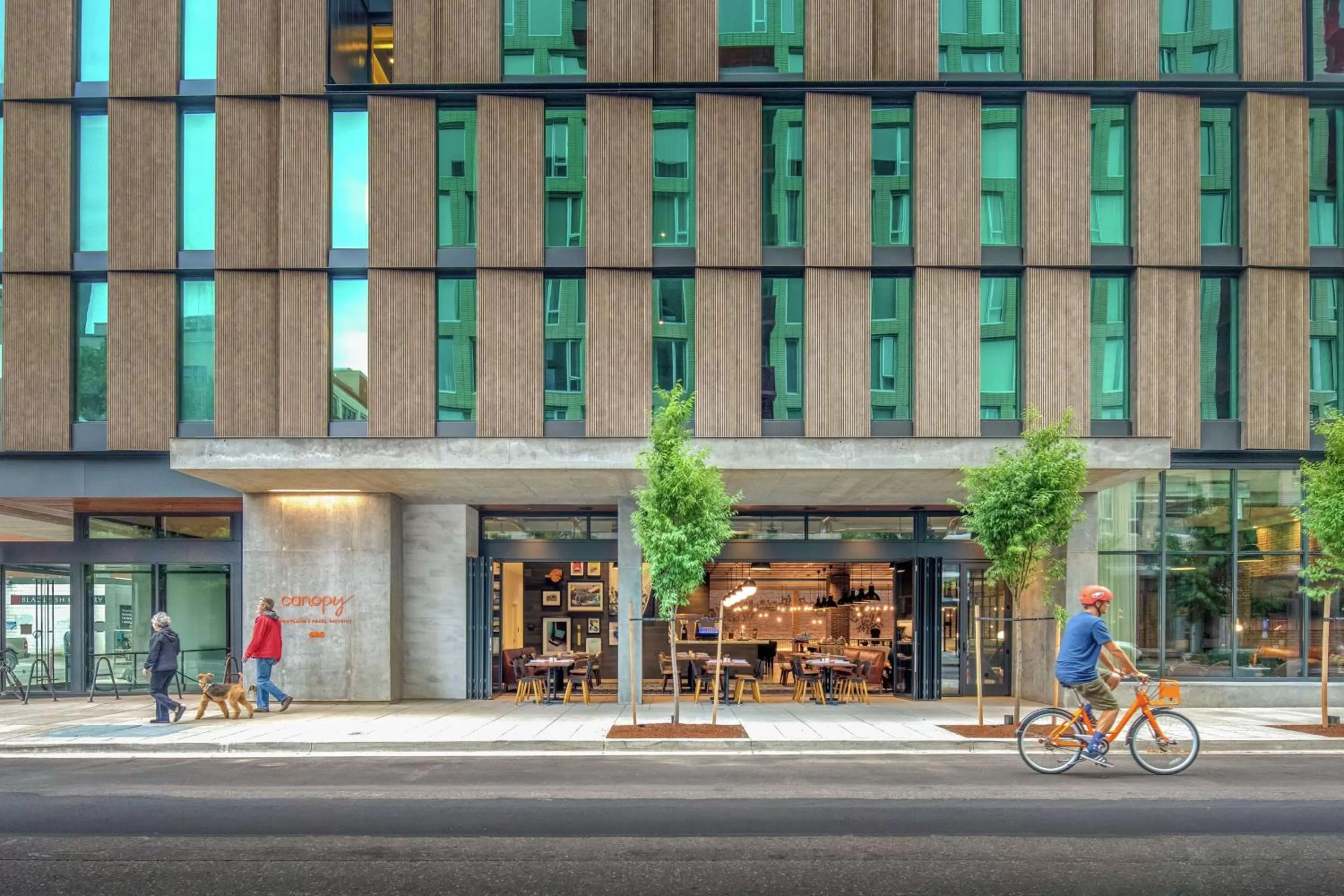 Property building in Canopy by Hilton Portland Pearl District