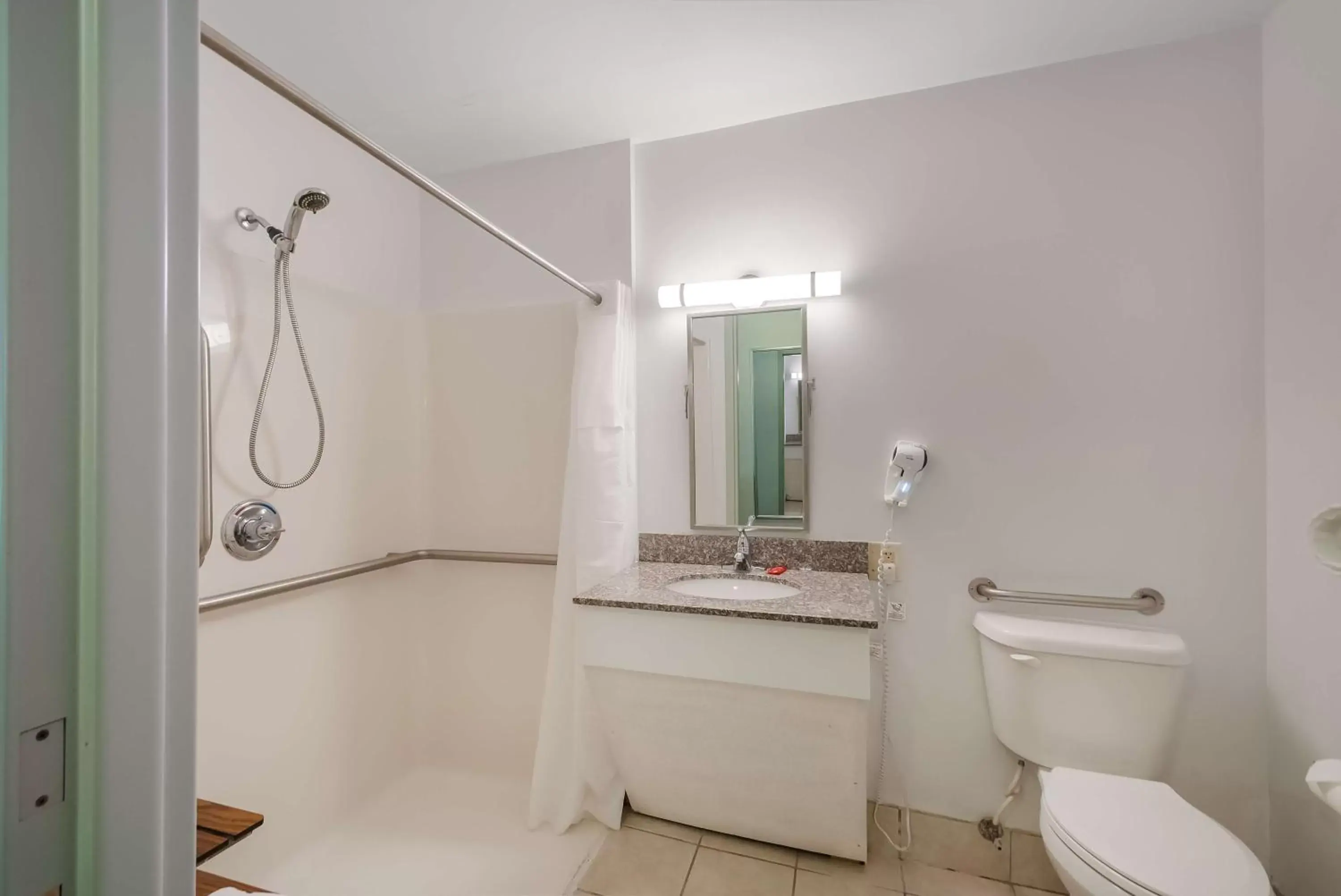 Bathroom in SureStay Plus Hotel by Best Western Berkeley Springs