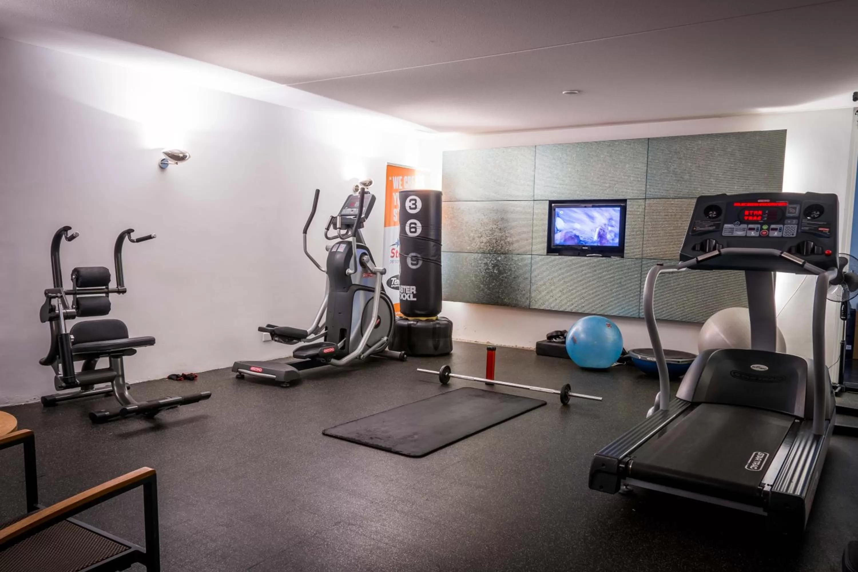 Fitness centre/facilities in Pillows Luxury Boutique Hotel aan de IJssel